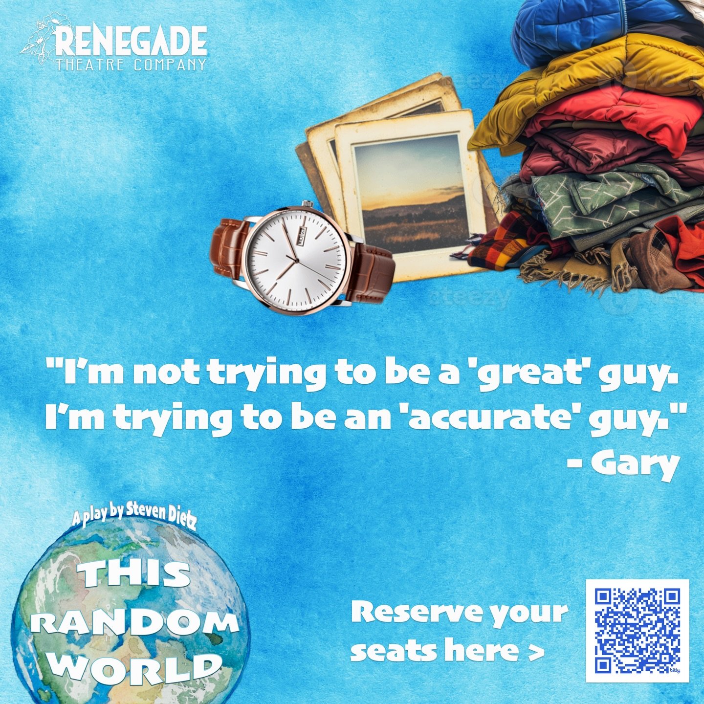 ❤️&zwj;🩹Sometimes, the hardest part of a breakup is trying to get the facts straight. 📉 Meet Gary&mdash;he&rsquo;s not looking for greatness, just the truth. See the humor and heartbreak of This Random World opening tomorrow at 8pm @vahichurch 🎭✨ 