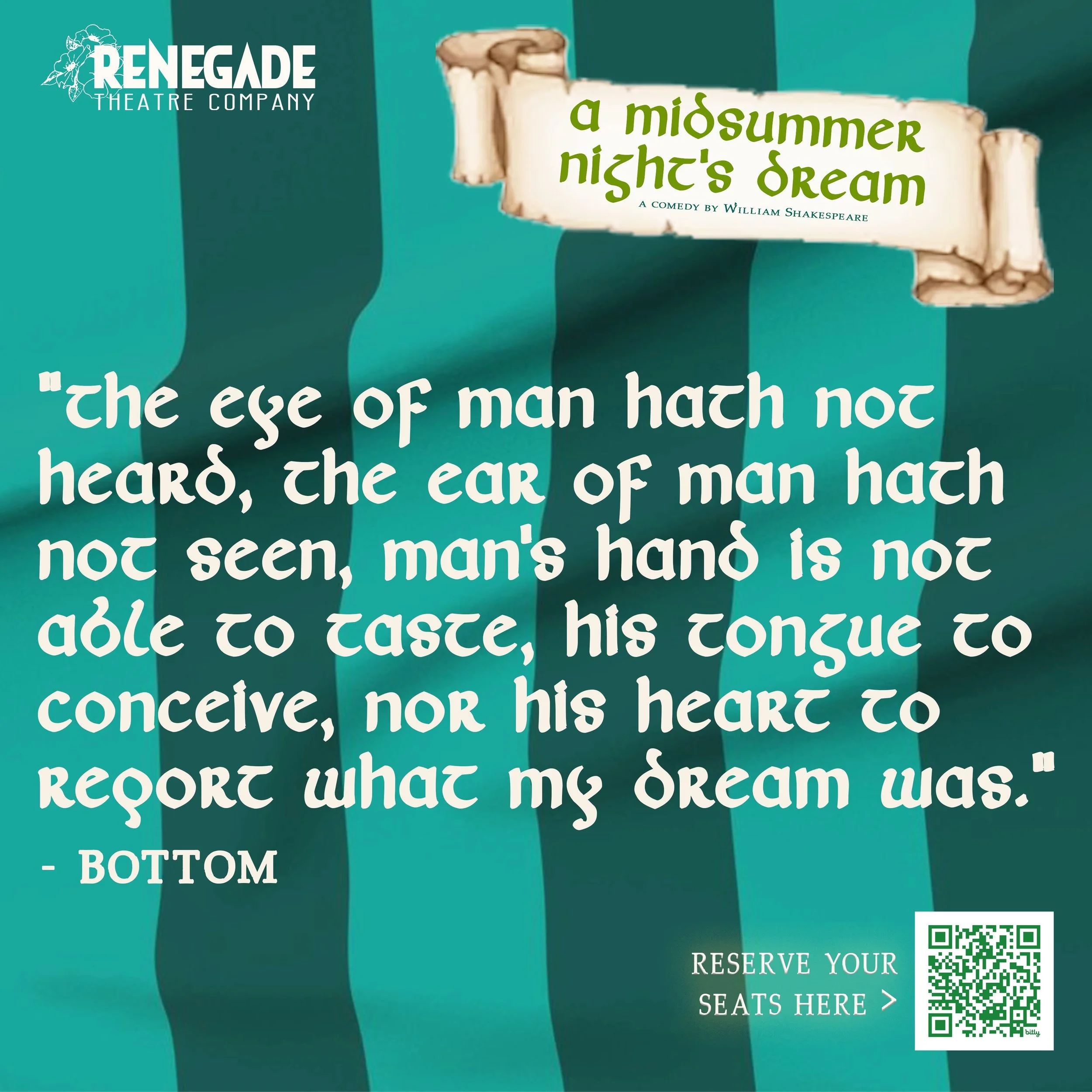 Bottom woke up in the enchanted forest with absolutely no way to explain what just happened &mdash; and honestly, neither do we 🫏🌿😂 Some dreams are simply beyond words, beyond senses, beyond reason entirely. They&rsquo;re still processing. The for