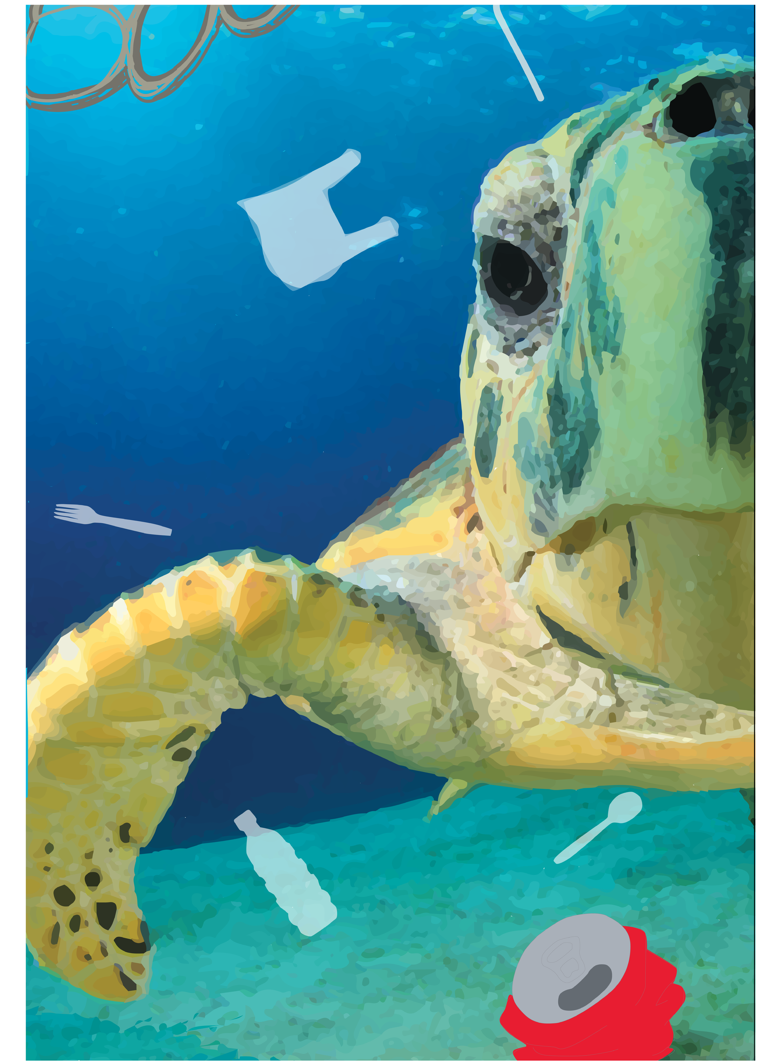 Pollution Ad Campaign- Showing society the good and the bad of endangered animals and leading them to a source in which they can be informed on how they can lend a helping hand.