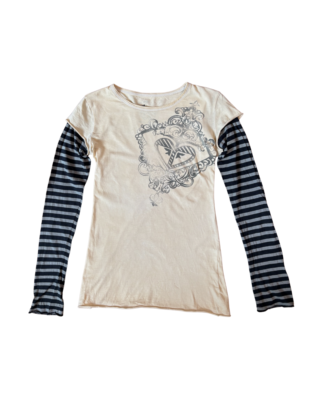 Roxy Striped Long Sleeve Top