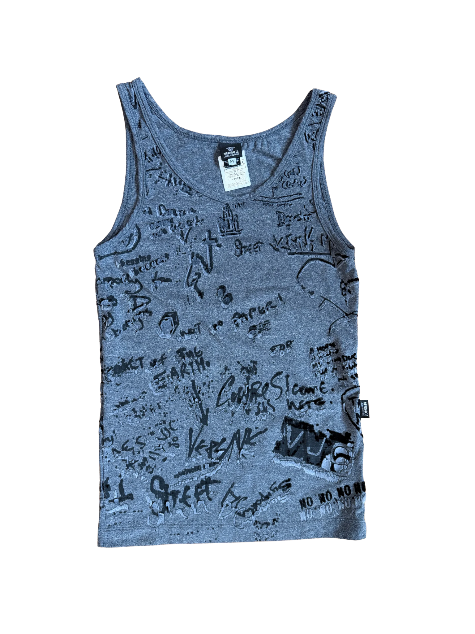 Versace Jeans Couture 3-D Graphic Tank