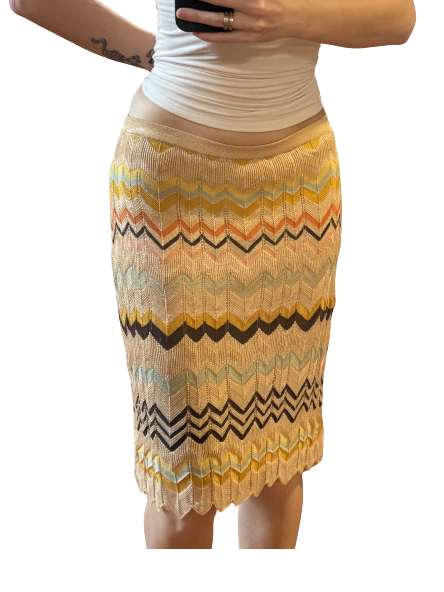 Missoni Knit Midi Skirt