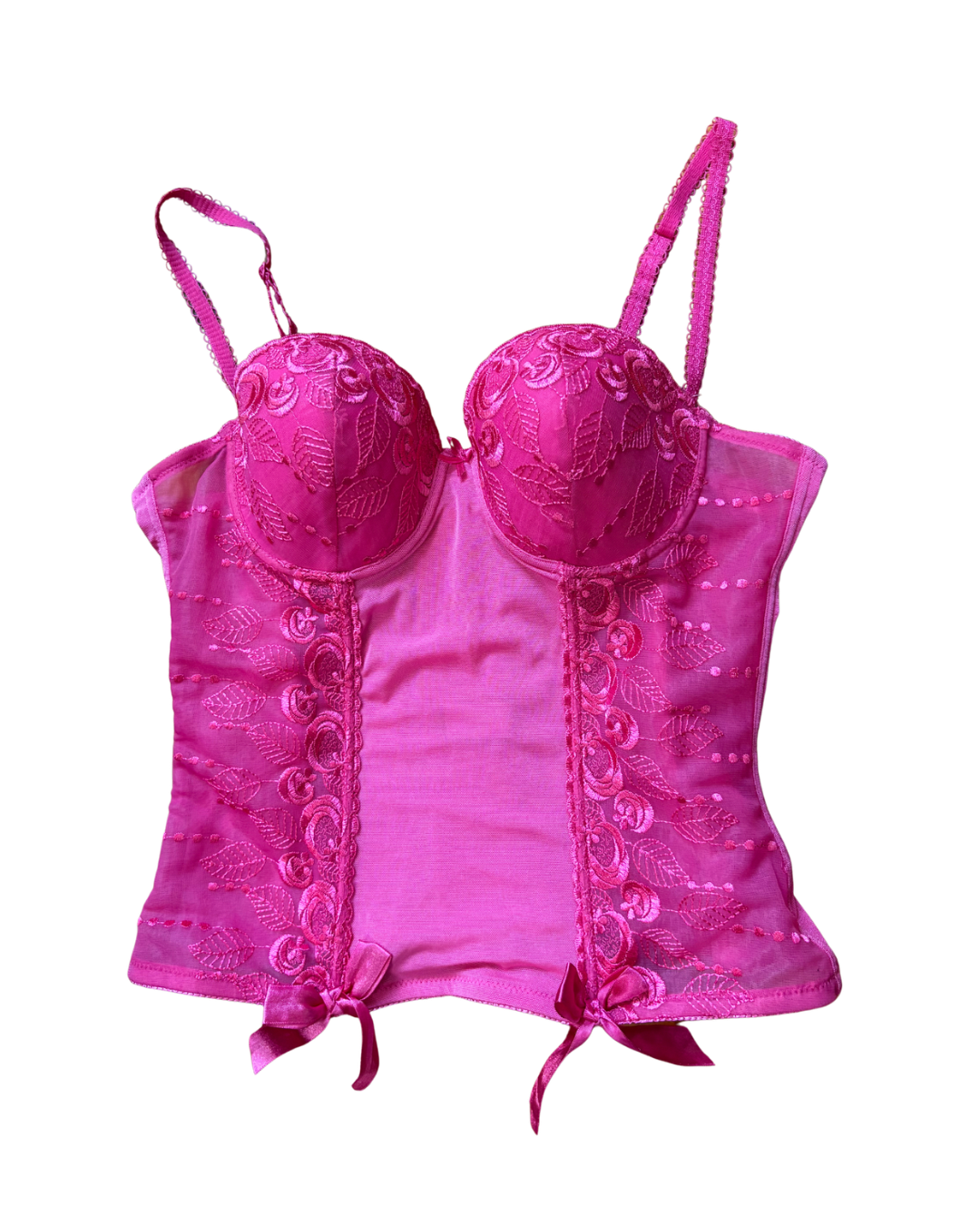 Donna L’oren Lace Bustier Top