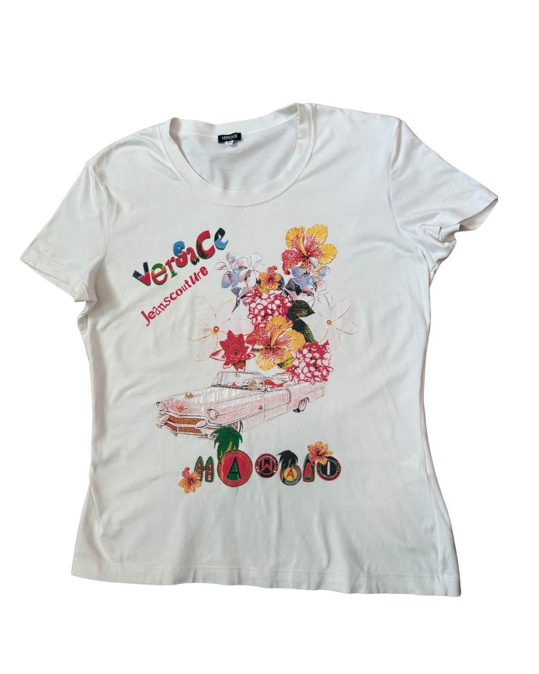 Vintage Versace Jeans Couture Floral Top