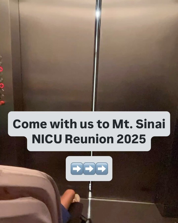 We walked back through the NICU doors&mdash; not as terrified parents this time, but as a family.

✨ Mt. Sinai in NYC recently hosted a NICU Reunion for babies who graduated within the last two years, and NICU Alumni was invited to attend and share r