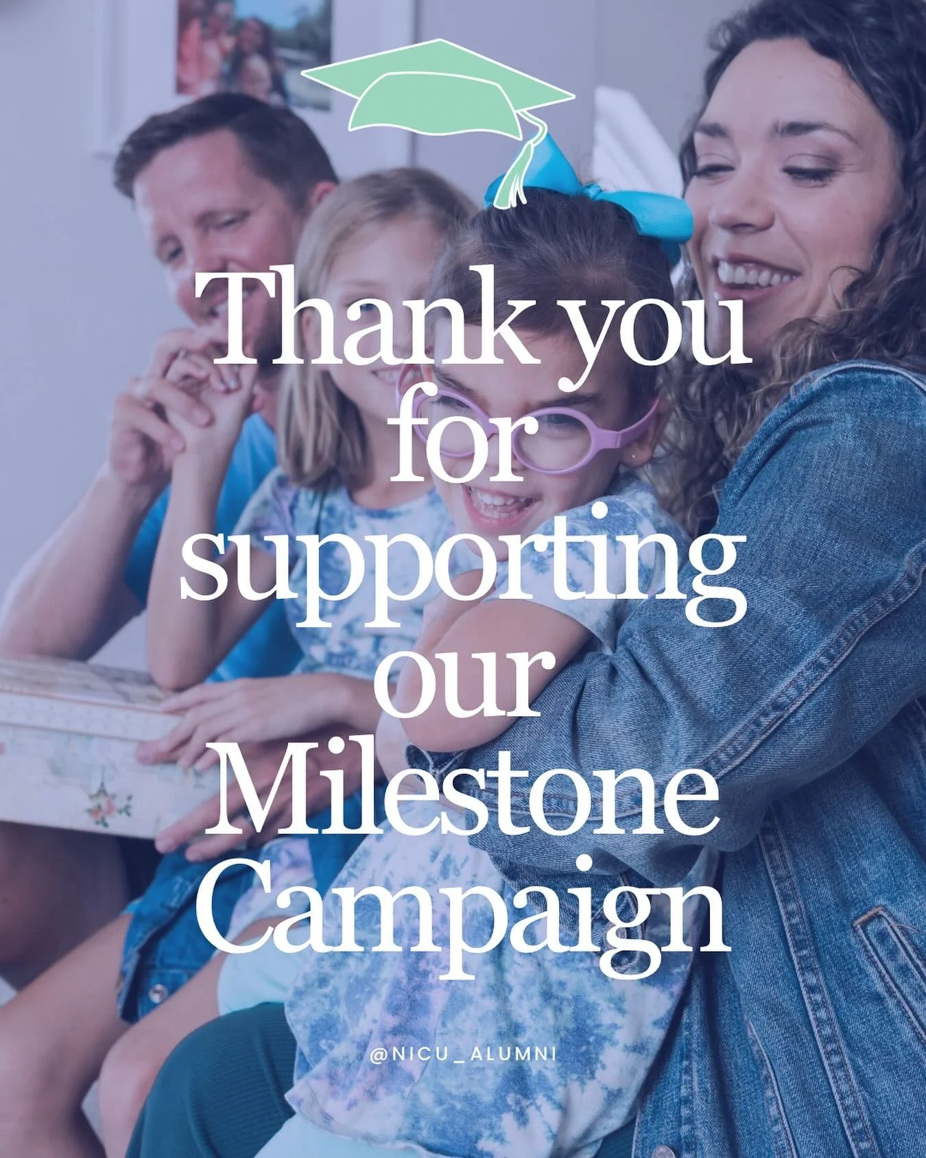 The campaign might be over &mdash; but the mission isn&rsquo;t.

We shared the vision.
You showed up with likes, shares, and words of encouragement.

And even if you didn&rsquo;t get a chance to officially sign up as a Milestone Champion &mdash; you 