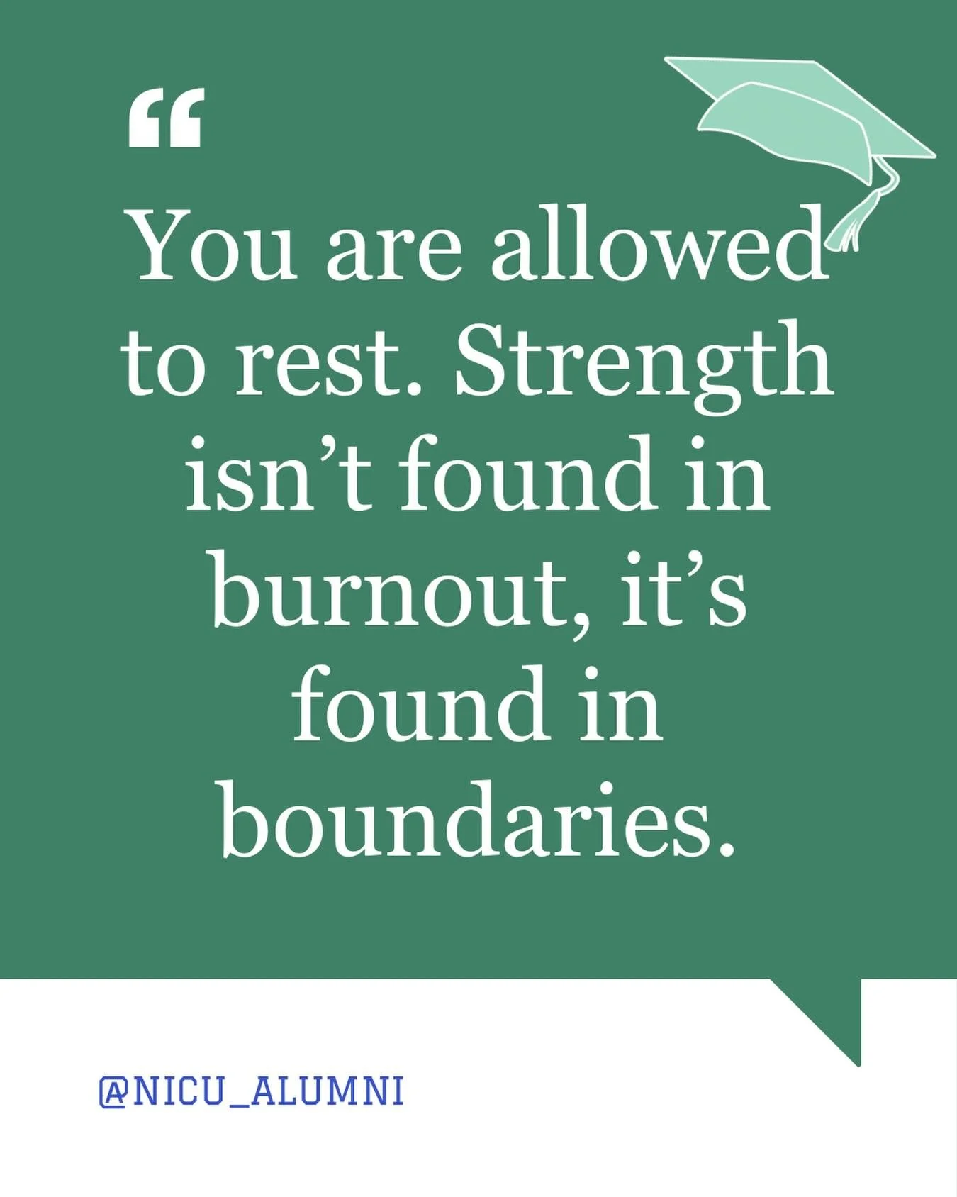 For the NICU parent who still wakes at every phantom beep&hellip; 

For the provider who pours from an empty cup far too often&hellip;

For the caregiver carrying invisible weight&hellip;

Let this be your reminder:

Rest is not weakness.
Boundaries 