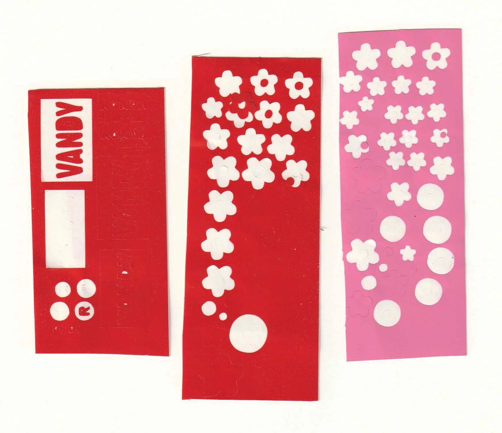 Custom Vandy The Pink airbrush stencils by DIY + Misc. Studios