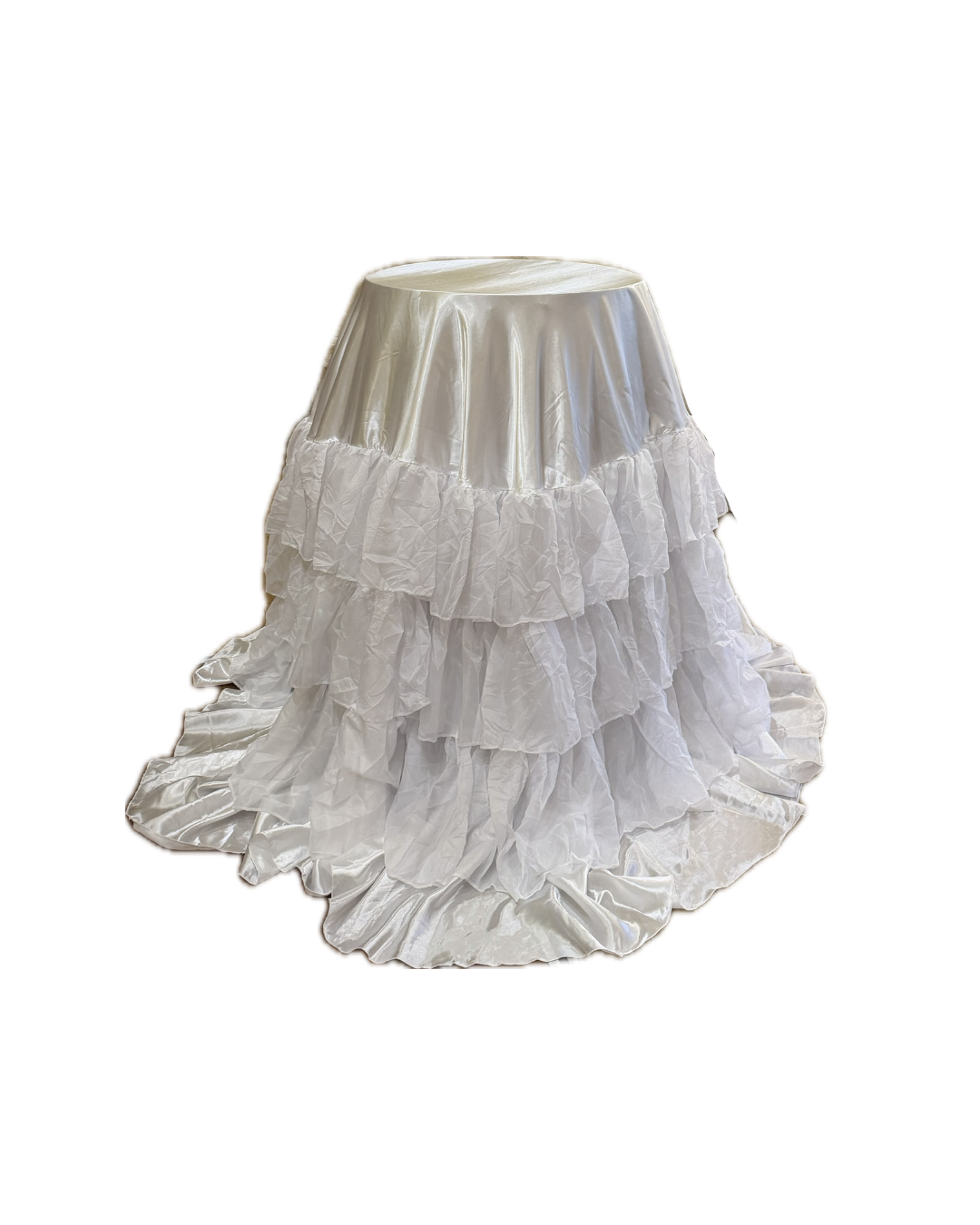 Tulle Ruffle Round Tablecloth