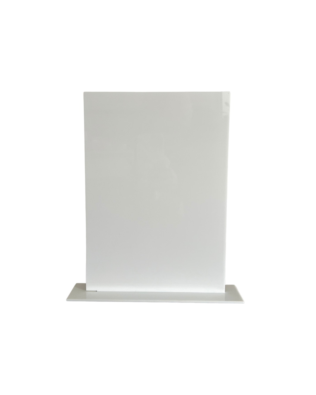 White Rectangle Signage (Bella Range)
