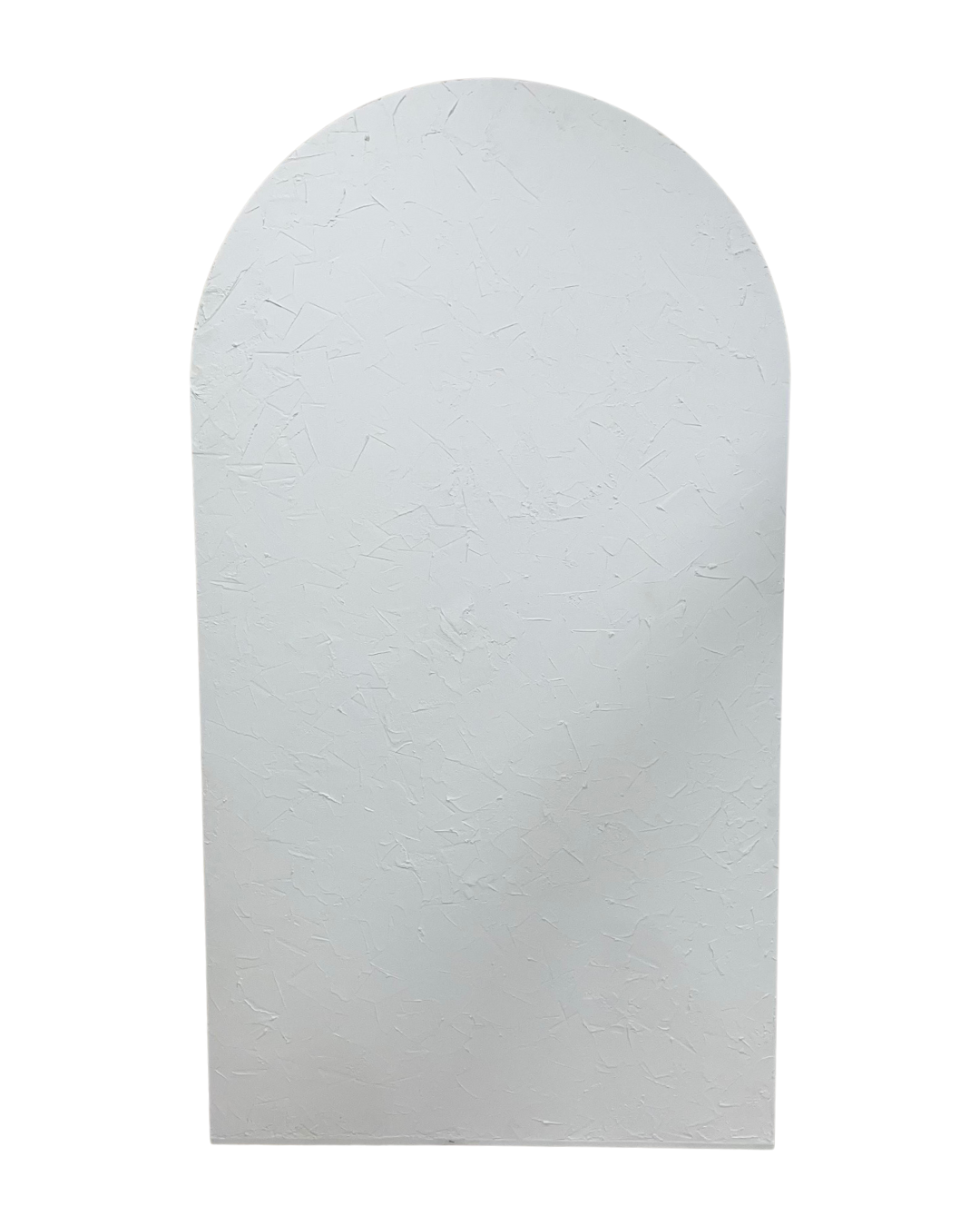 White Textured Arch Backdrop