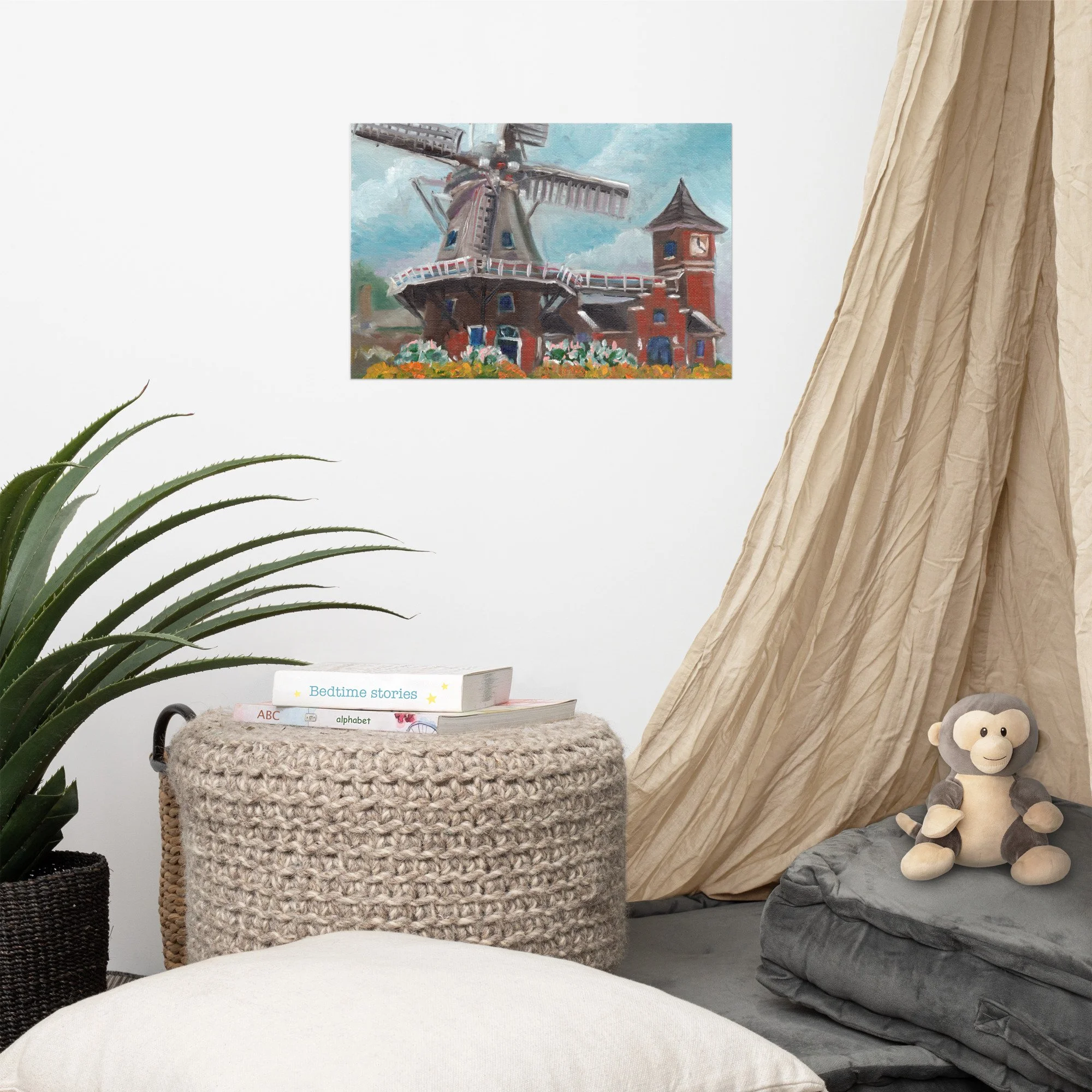 Little Chute Windmill Poster — Art of Richard Blumenstein