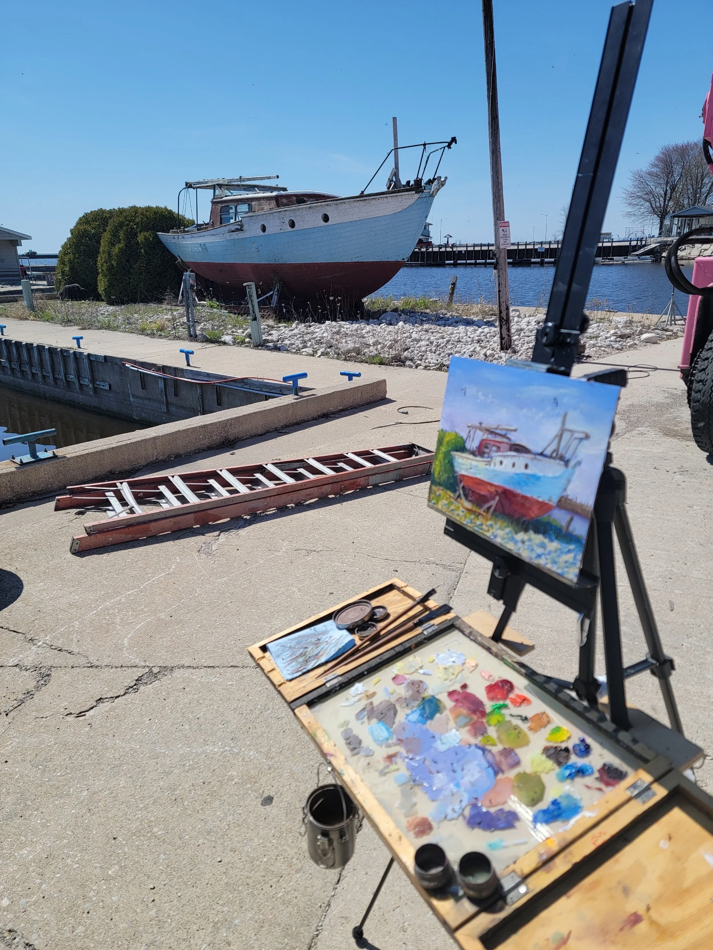 Plein Air Painting Rig
