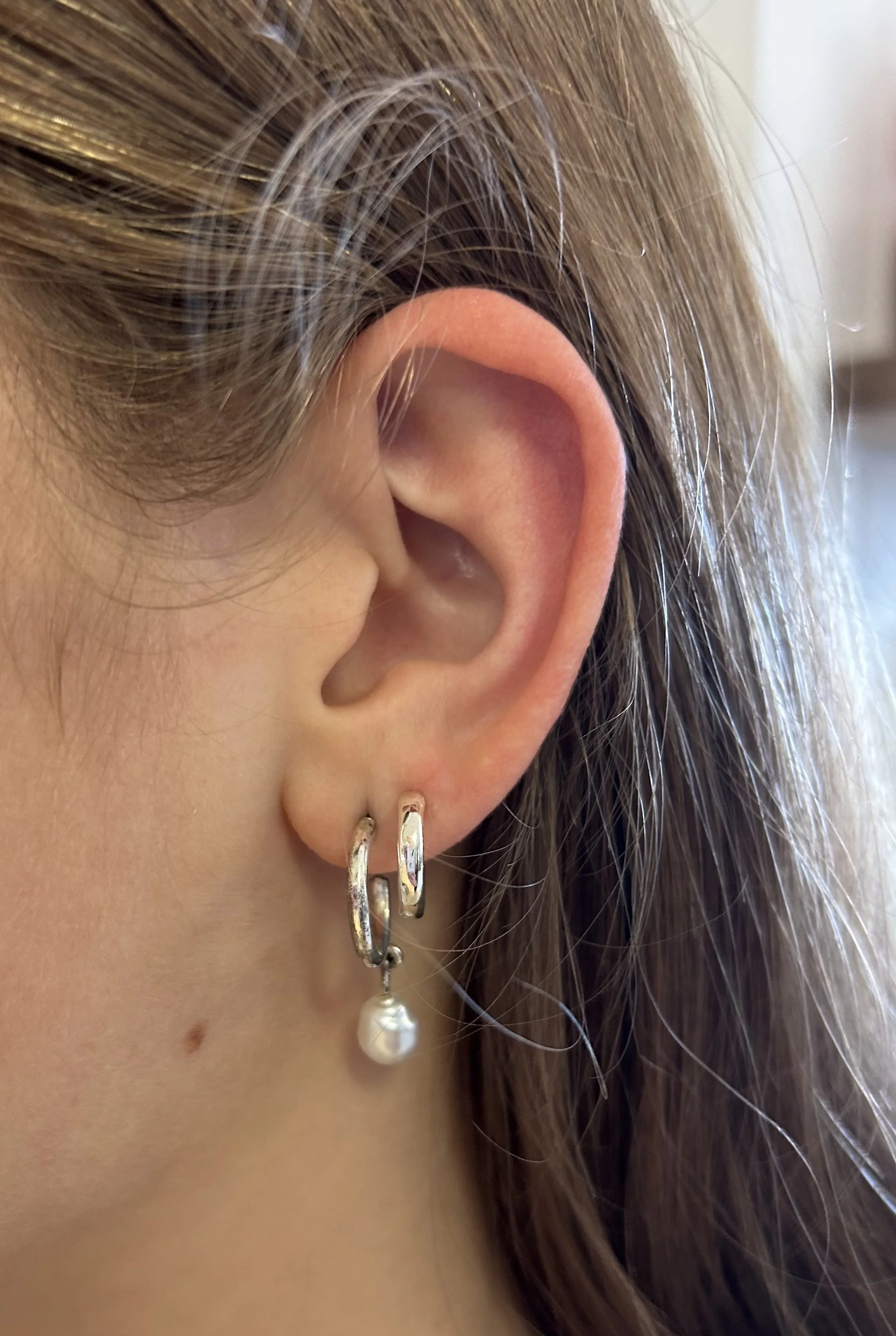 Ear Piercing by Chantelle from Laser Luxe and Body Piercing in San Remo, on the Bass Coast