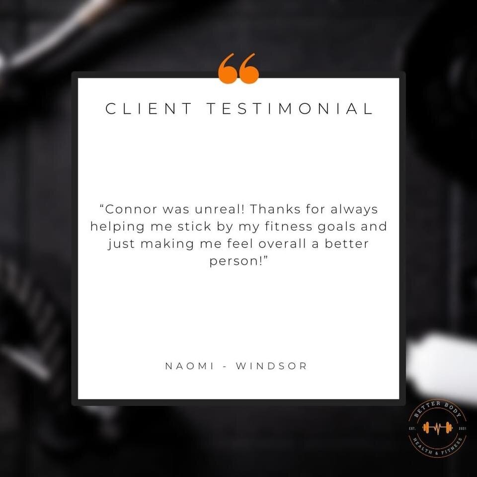 🌟 Check out what my amazing personal training clients have to say about their experience with me! 💪🏋️&zwj;♀️ Their reviews speak for themselves - I'm here to help you reach your fitness goals! 

 ✉️ Ready to Achieve Your Fitness Goals? Contact Us 