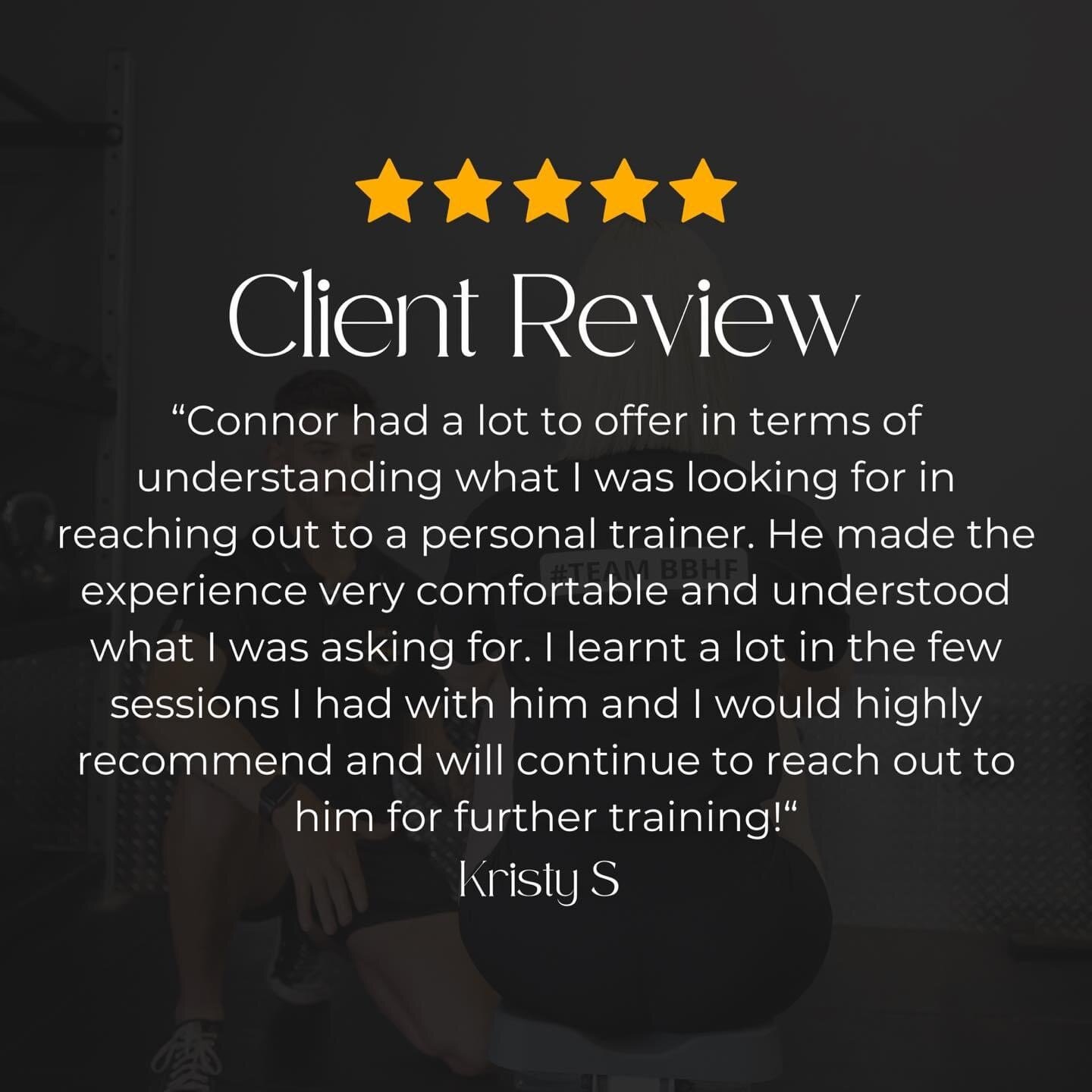 🙌🏼 Another happy customer! 🙌🏼

Honoured and thrilled to share this incredible testimonial from a valued client! Your success story is what keeps us motivated to push harder and aim higher.
Thank you for letting us be part of your fitness journey.