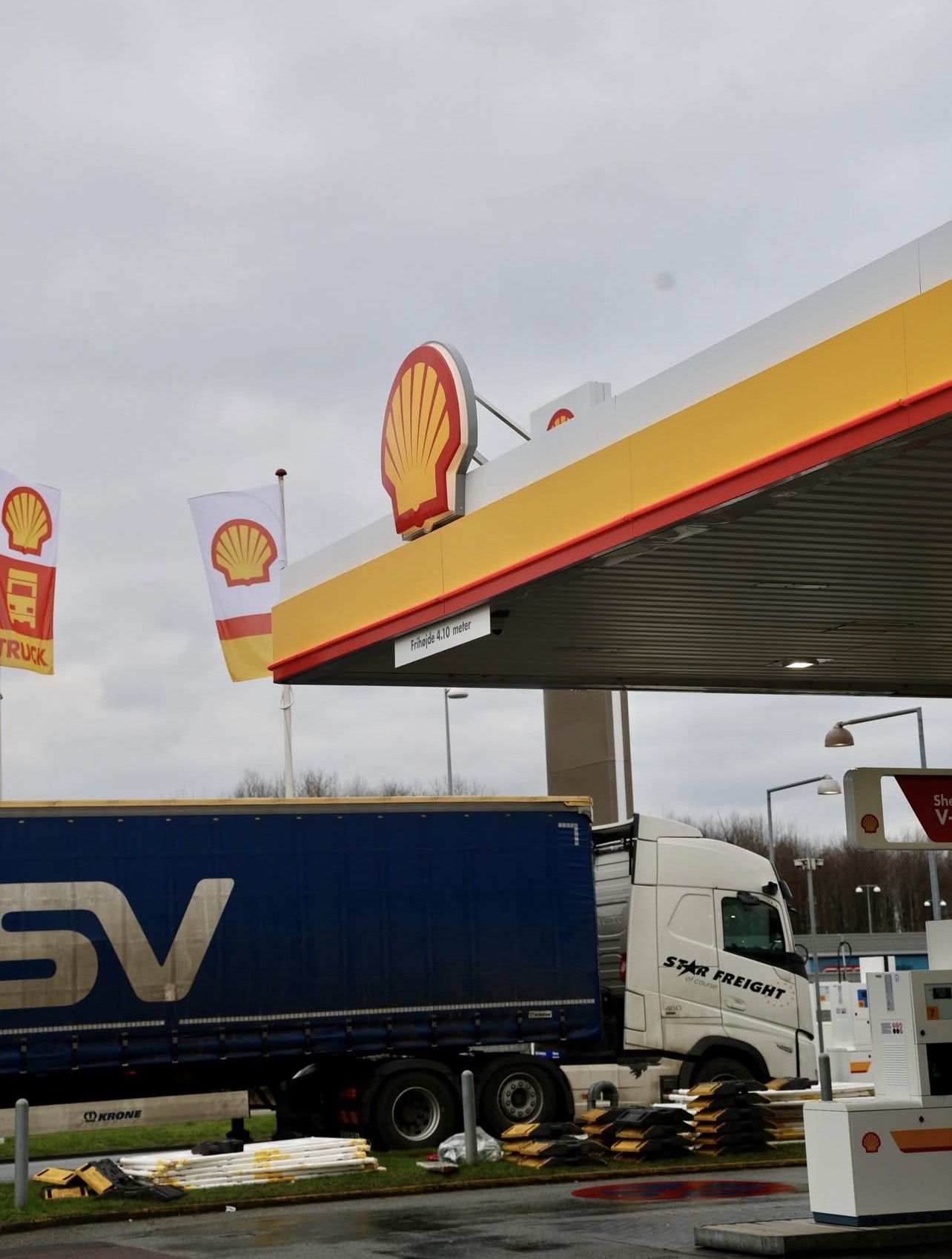 Konvertering til Shell Kildeberg Nord på Fyn 
