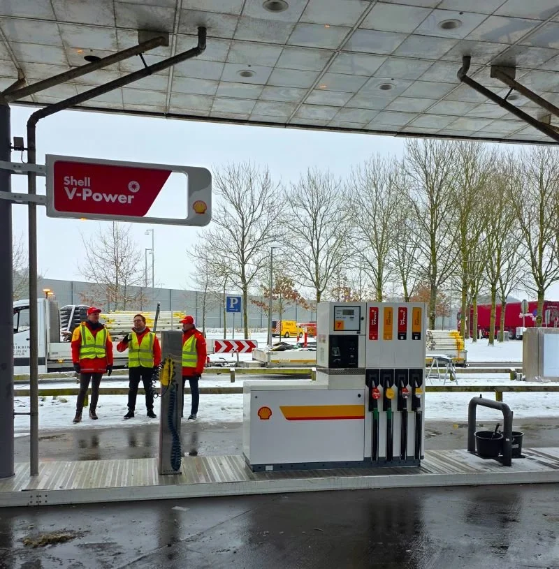 Konvertering til Shell Kildebjerg Syd på Fyn