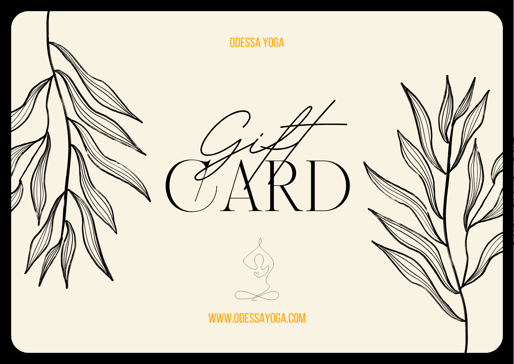 Modern Minimalist Cream Shadow Gift Card Voucher.png