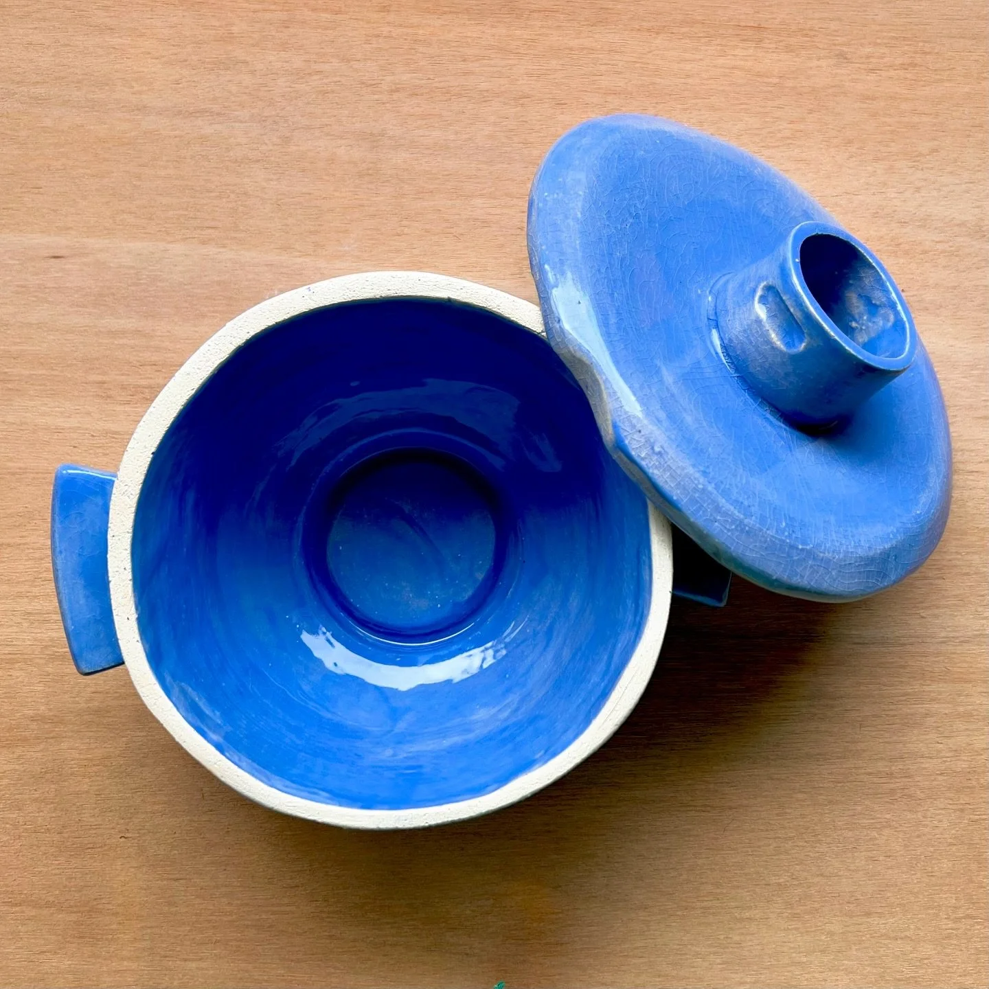 throwback to making this microwave steamer pot! i don&rsquo;t take commissions very often but the vision that the amazing Lauren had I wanted to try make a reality! 
thank you for trusting me to do so!! 

✨Would you use a microwave steamer pot?