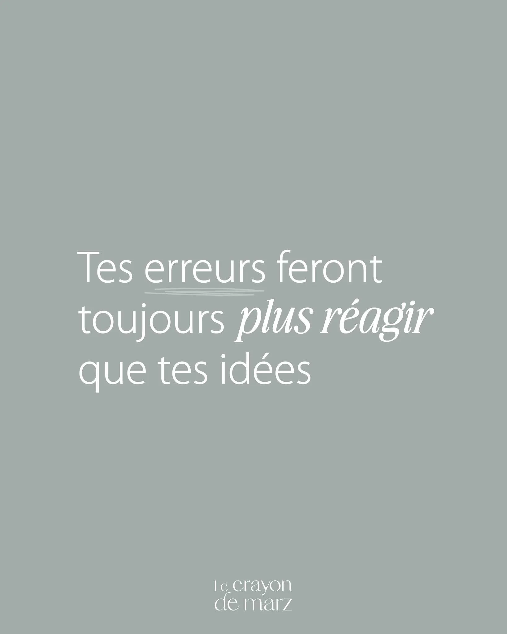 Oups, fallait que &ccedil;a sorte 🫢

Toi aussi, &ccedil;a t&rsquo;est d&eacute;j&agrave; arriv&eacute; que ton erreur fasse plus parler que ton id&eacute;e ?

_
Mots-cl&eacute;s : graphiste freelance, identit&eacute; visuelle, branding, packaging, &