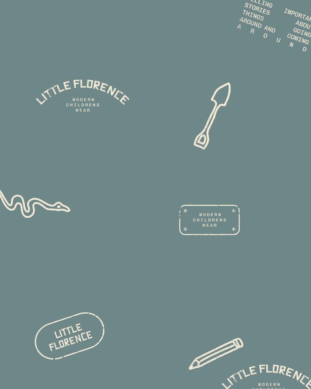02/06 - BRAND LAUNCH FOR @discoverlittleflorence 

Bespoke illustrations and logo stamps
