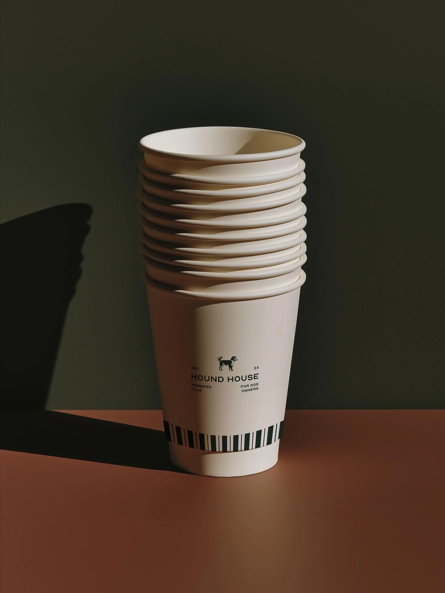 Brand Identity for @houndhouse.to 🐶🐾🐕

The brand was infused accross every touch point which included all new branded coffee and cafe accessories.

Think Parisian chic, bougie bakery, slow morning coffee. 

The @houndhouse.to Brand world needed to