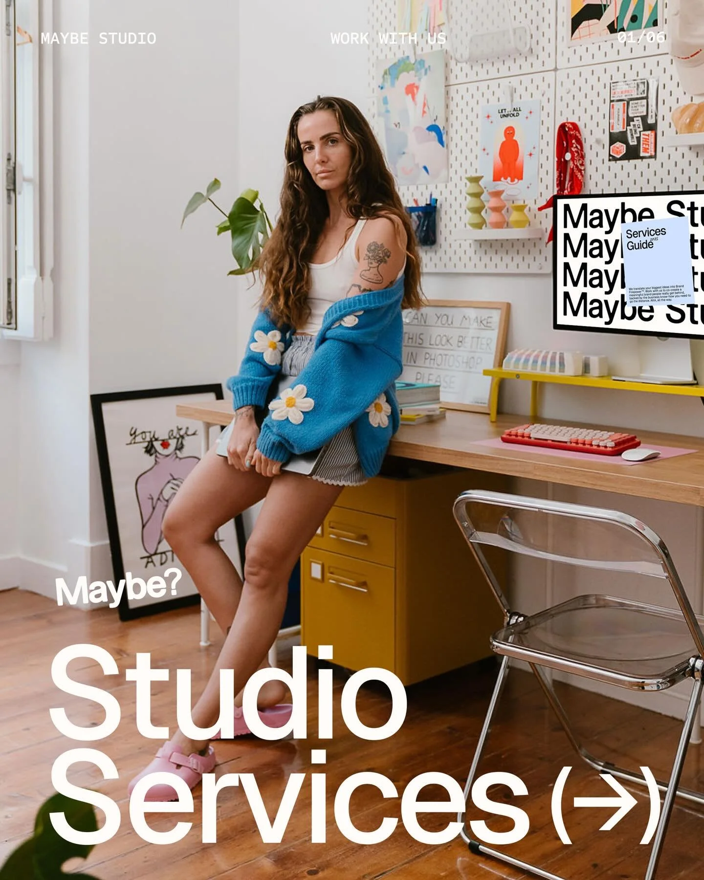 Welcome to Maybe.

The brand studio for future focussed founders guiding their business into its next level era. 💥

If you&rsquo;re evolving, repositioning, or launching a new chapter, we&rsquo;re here to help you turn your vision into a reality wit