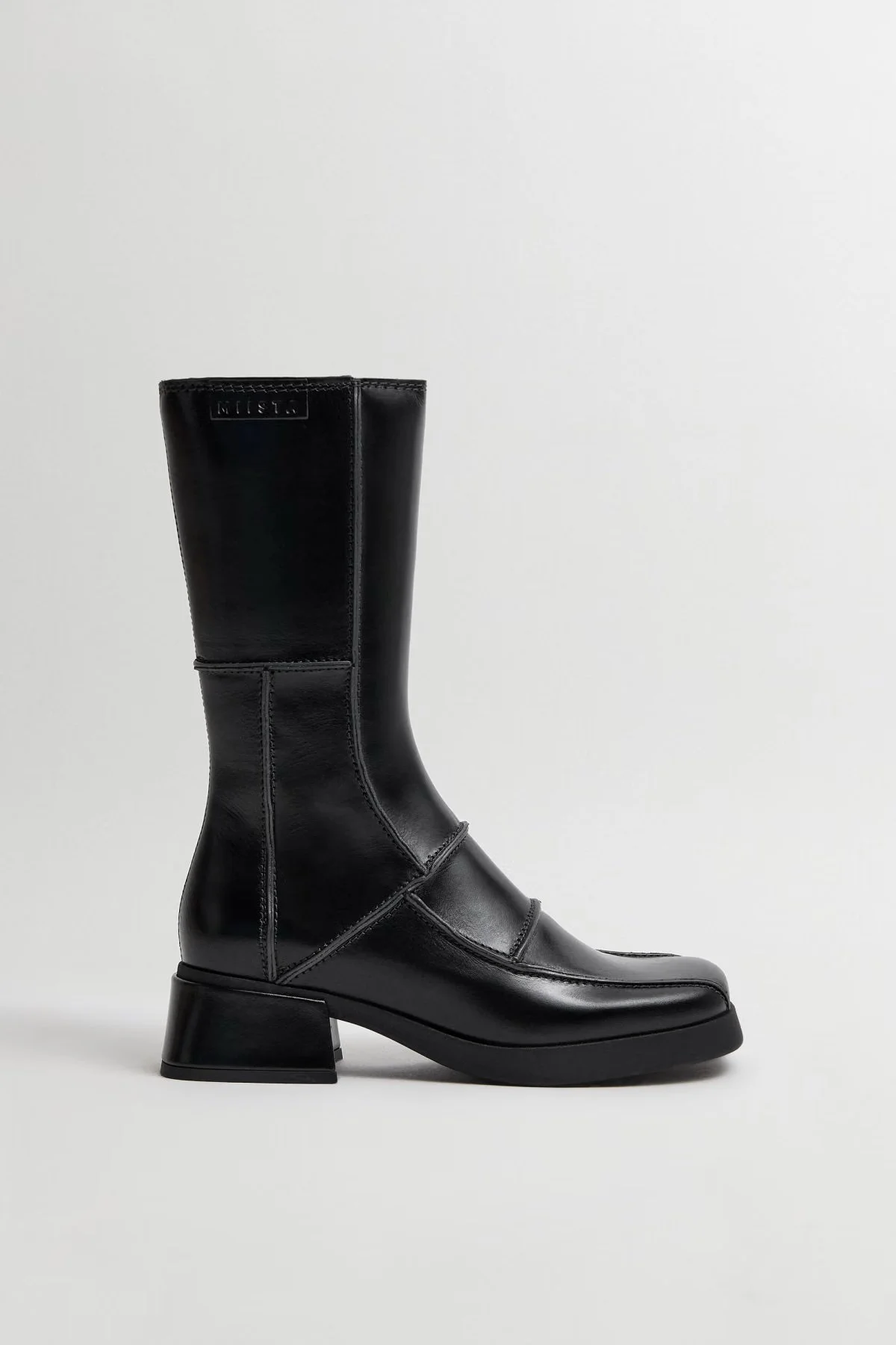 NEAERA BLACK ANKLE BOOTS - E8 by Miista