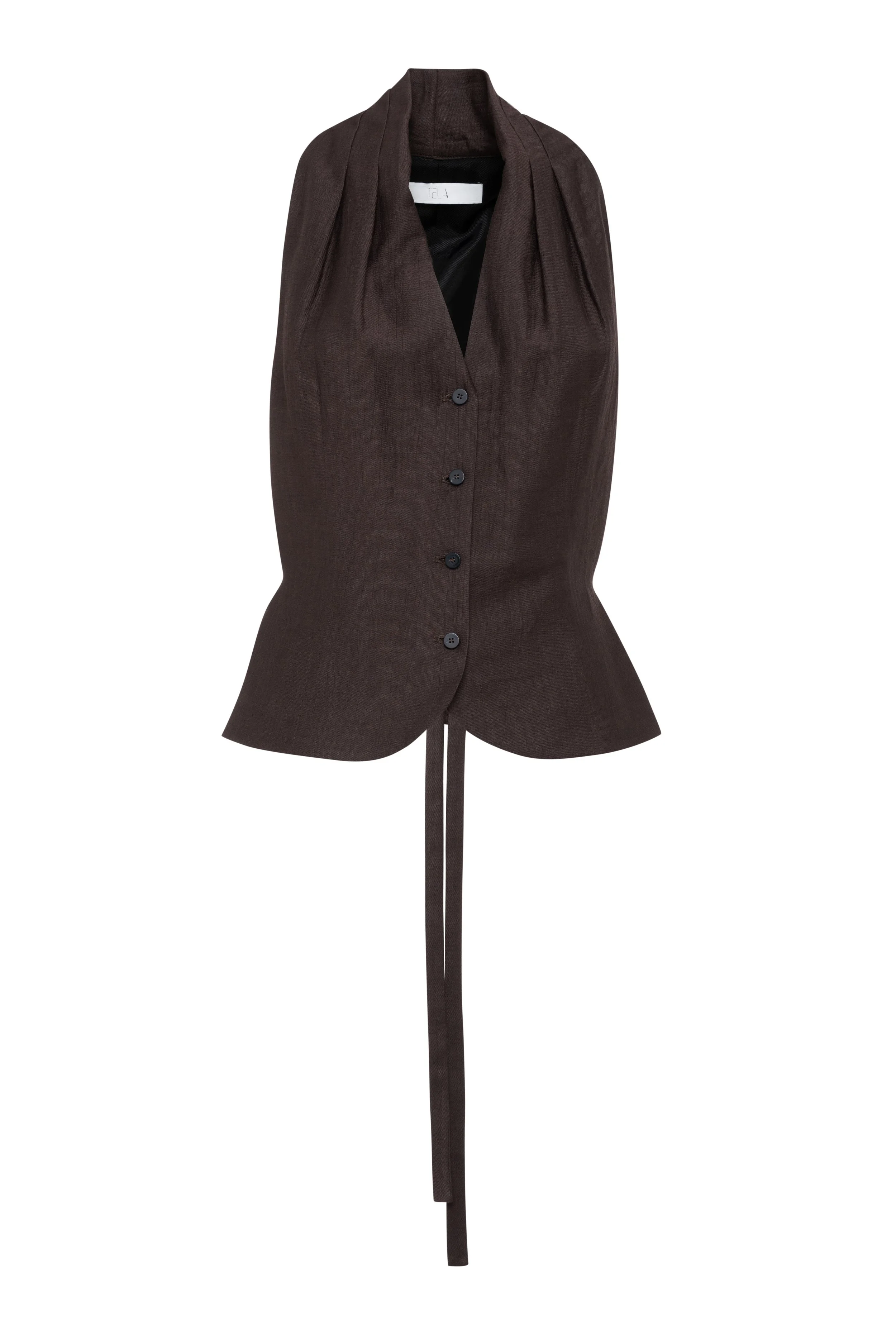 CEDRO TOP IN LINEN - Tela