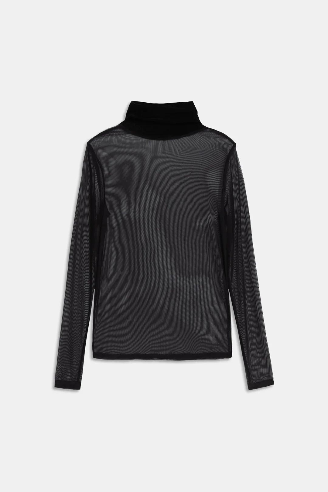 MESH TURTLENECK - Weili Zheng
