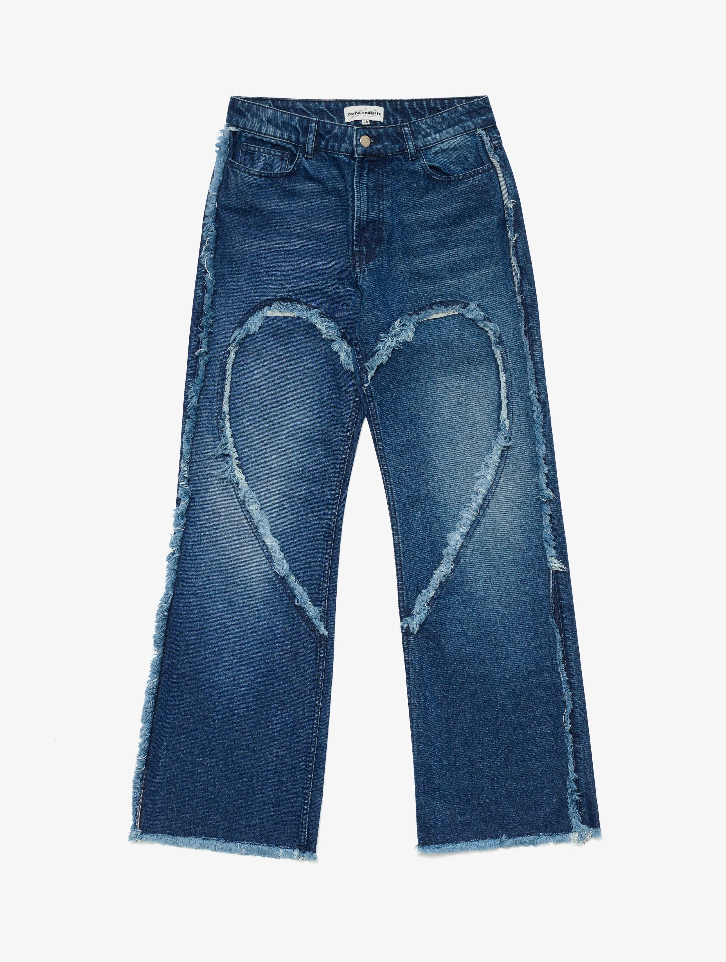 JEANS LOVE PANTS LIVE ON - Carne Bollente