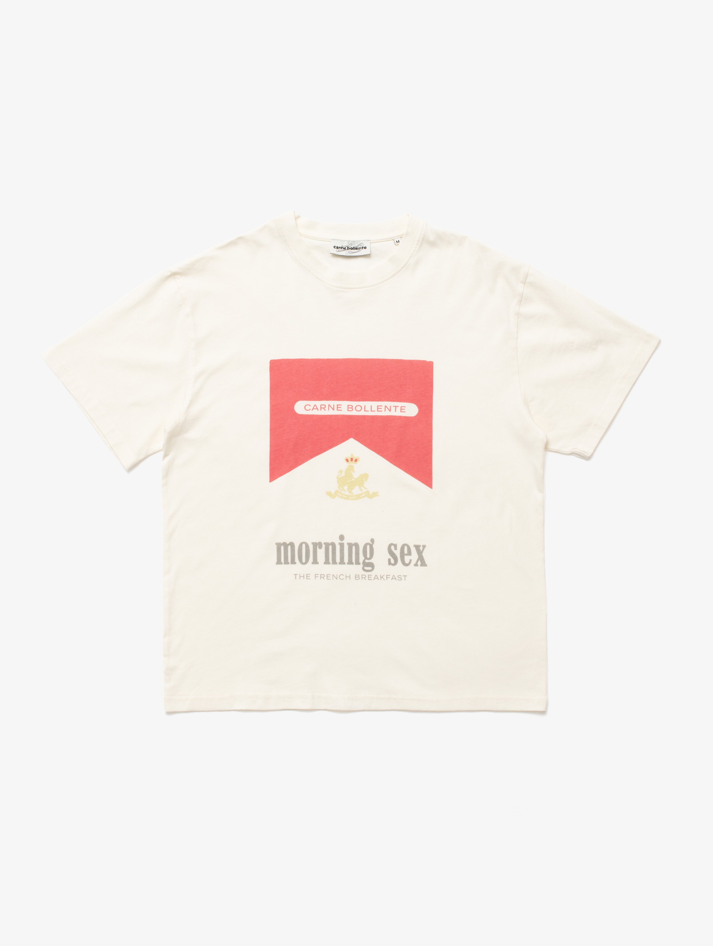 T-SHIRT BREAKFAST IN BED - Carne Bollente