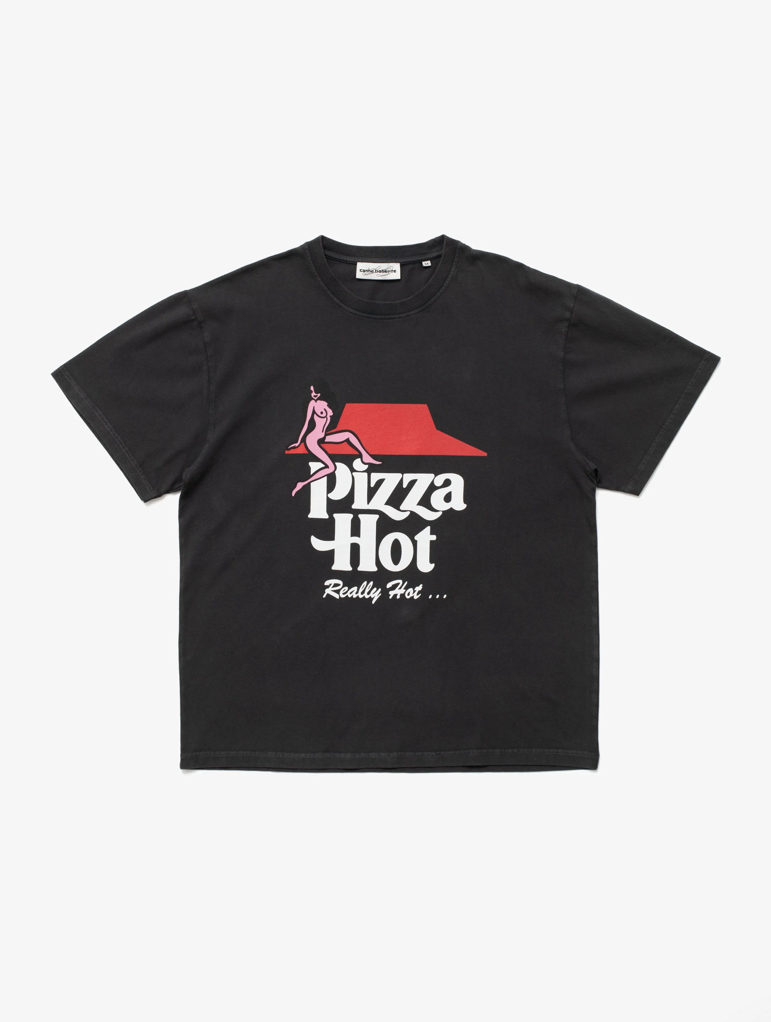 T-SHIRT PIZZA HOT - Carne Bollente