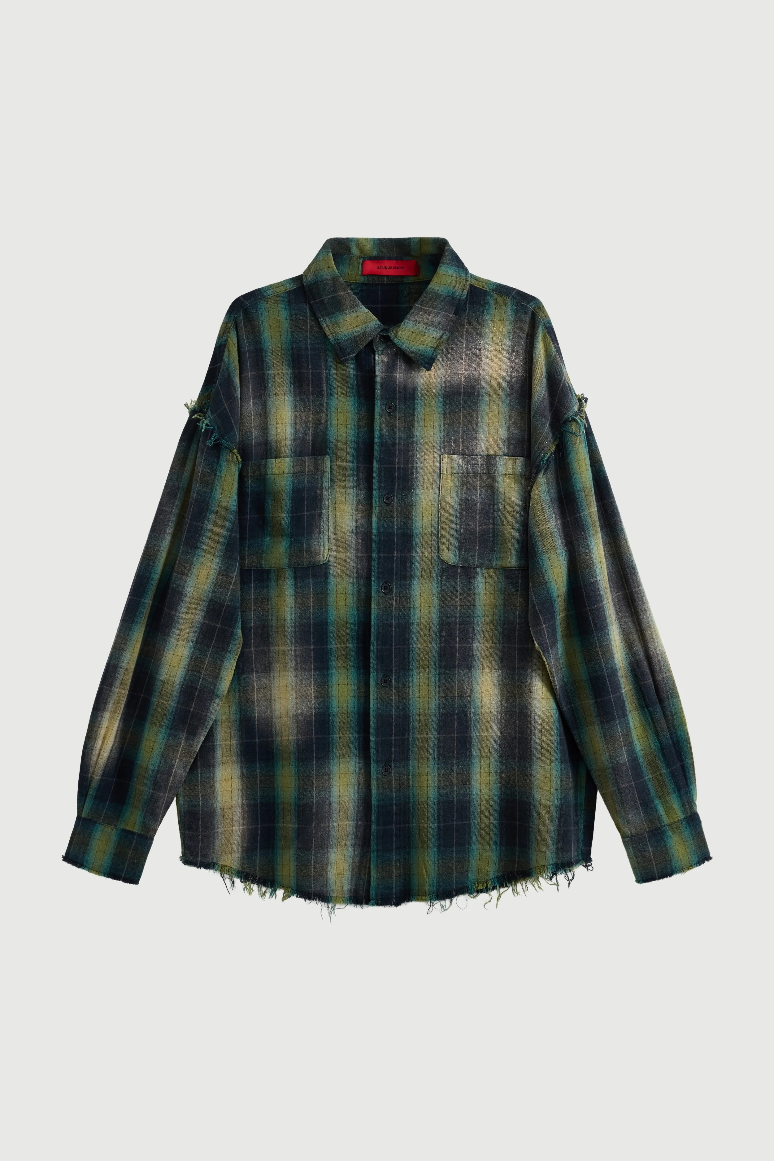 CHECKED TWO POCKETS SHIRT - Acupuncture