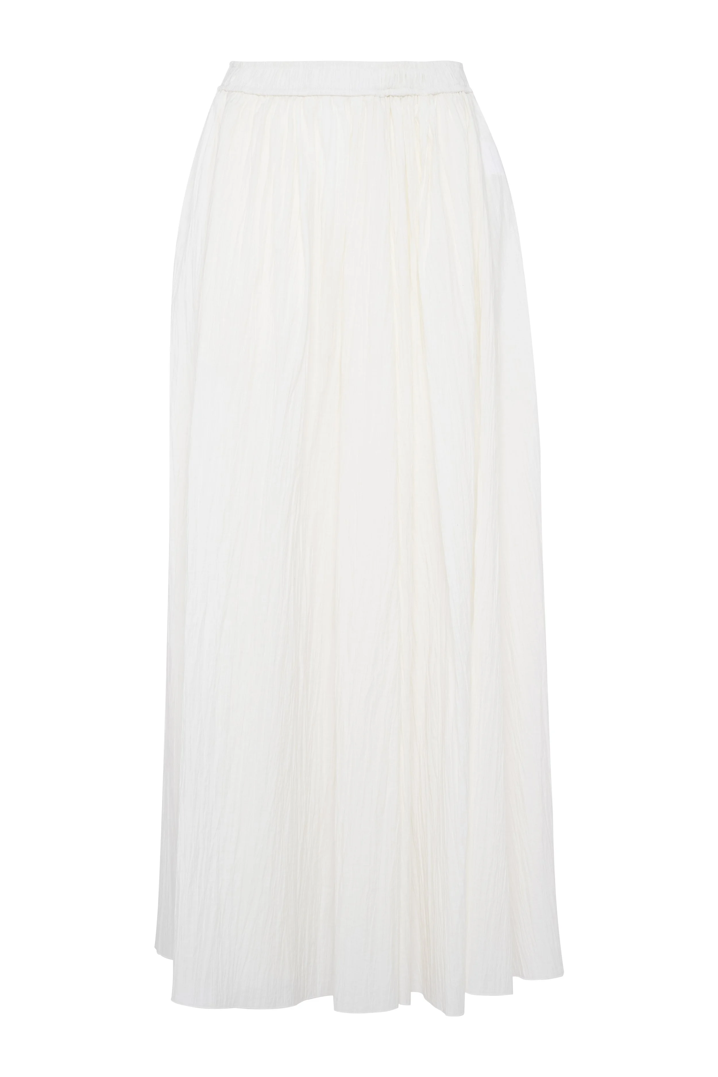 COSTA CRINKLED COTTON SKIRT - Tela