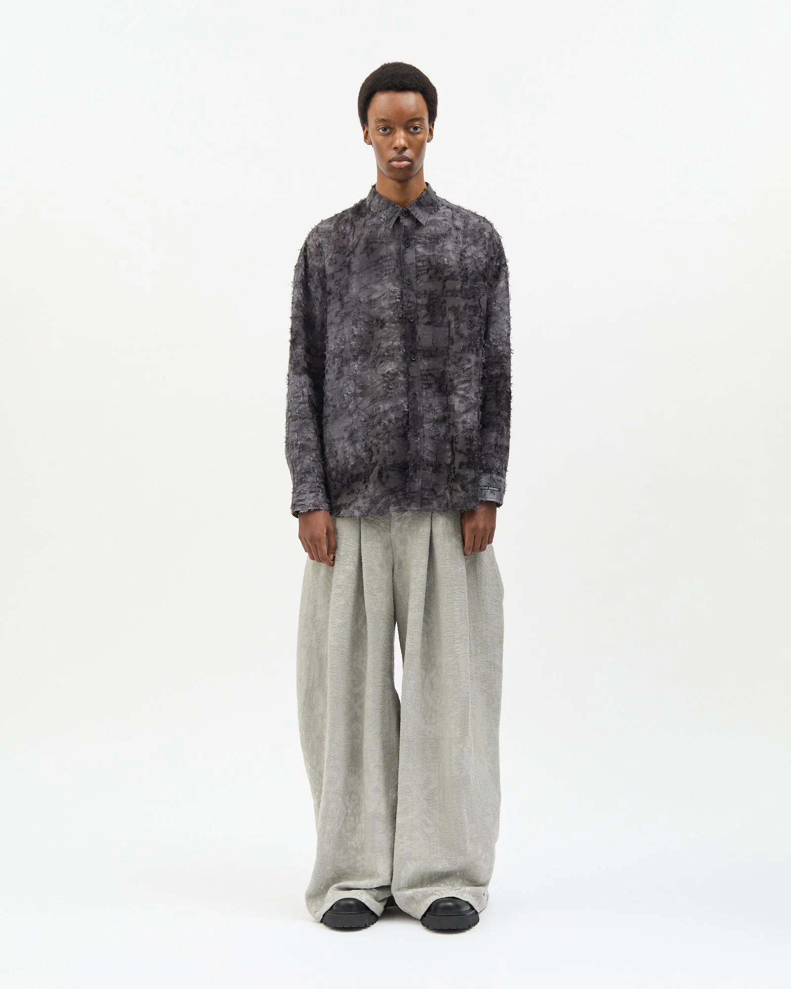FRINGE JACQAURD SHIRT - Renè