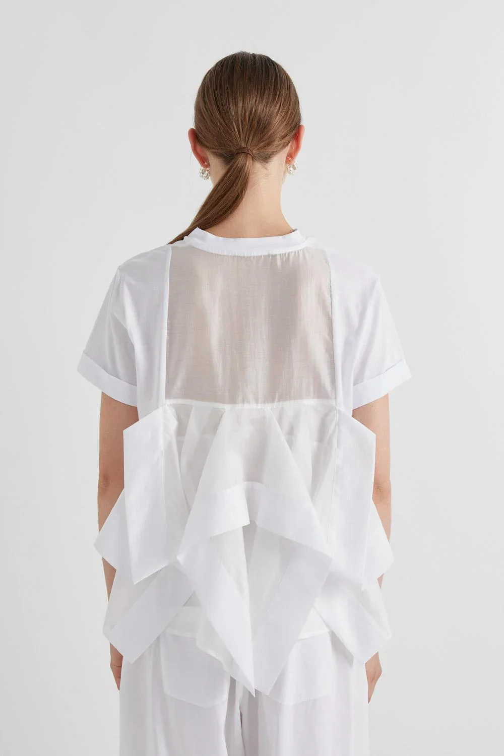 DOUBLE BACK T-SHIRT - Meimeij