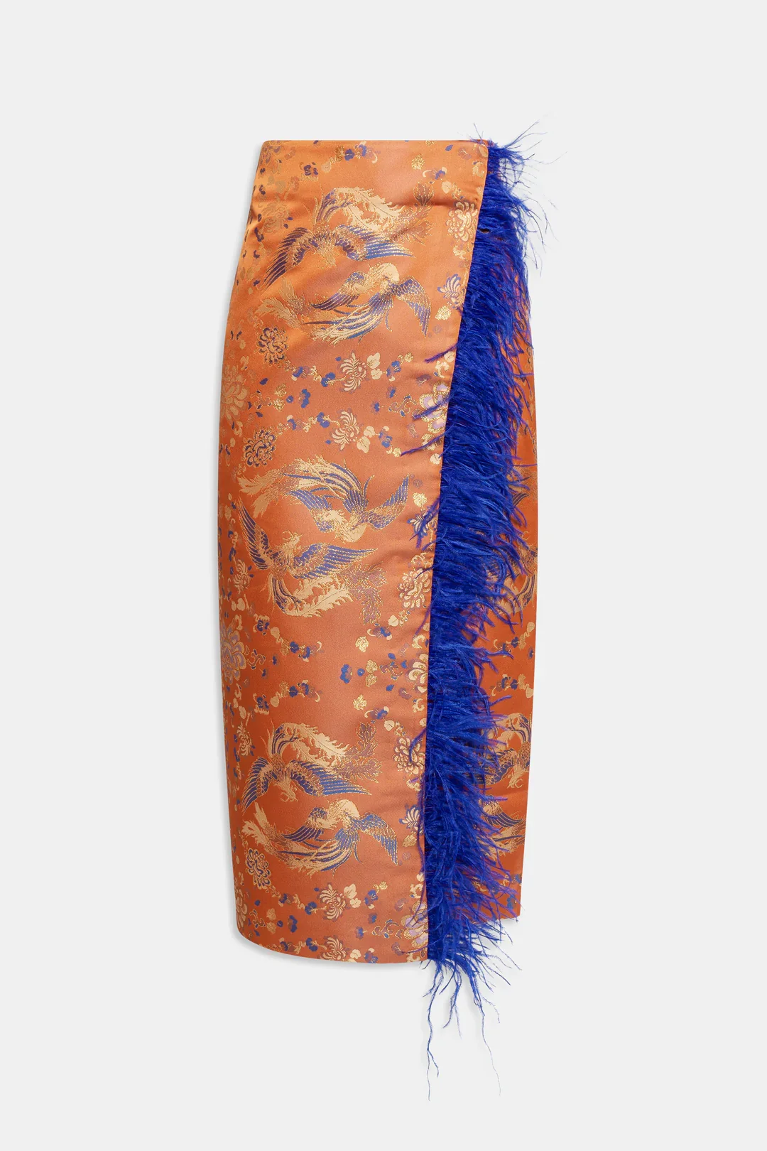 LONGUETTE FEATHERS SKIRT - Weili Zheng