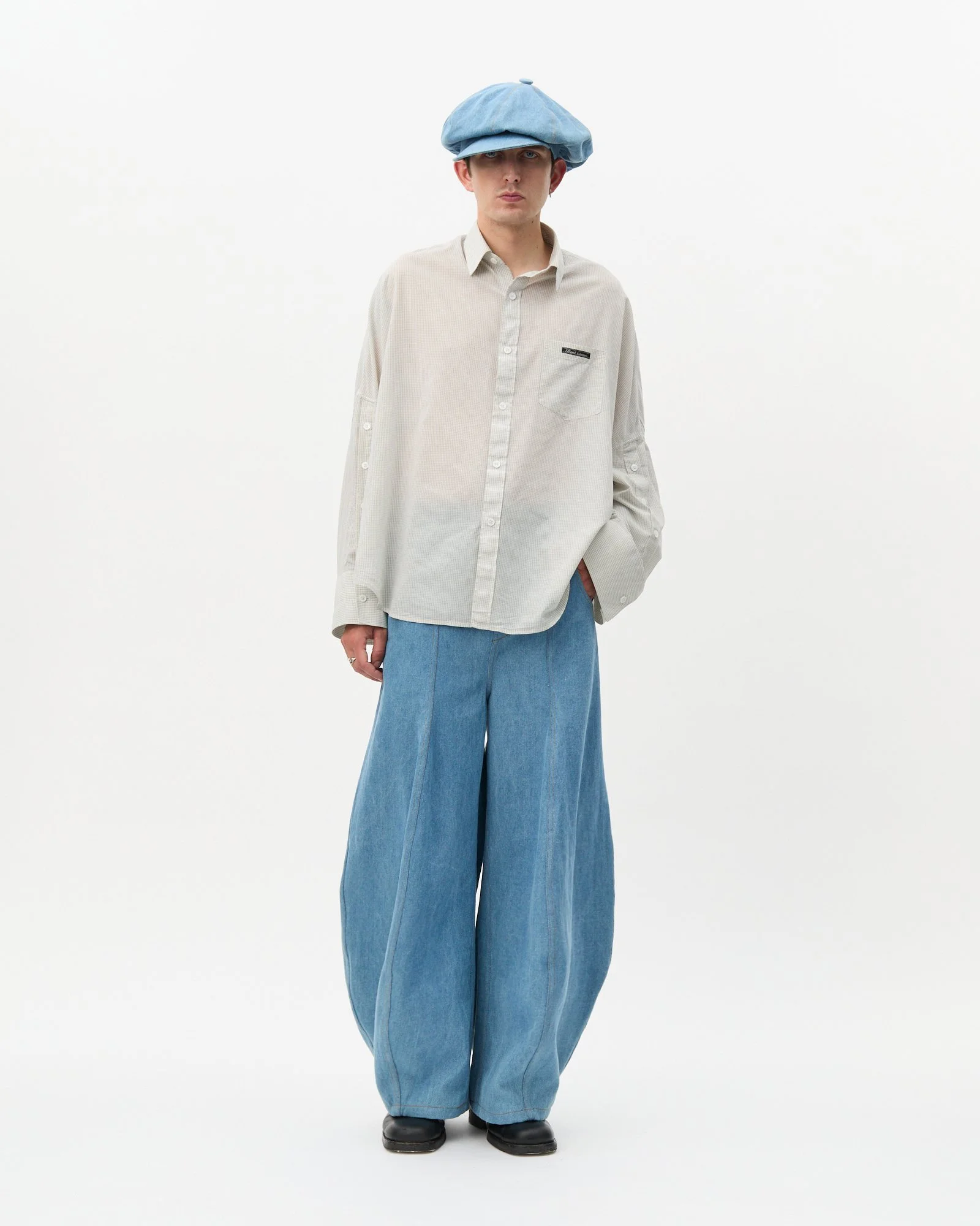 OASIS DENIM RUGBY PANTS - Renè