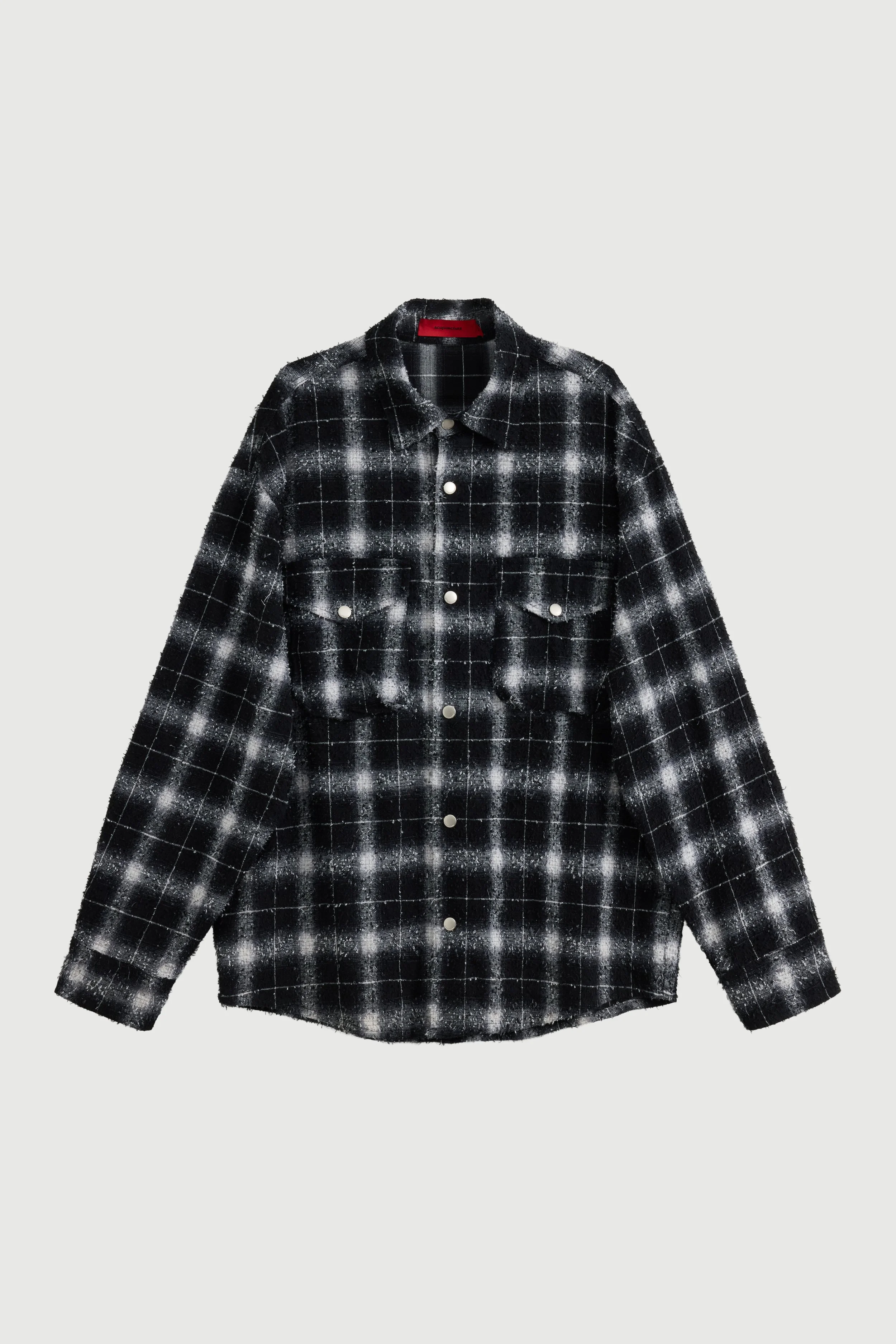 CHECKED FUZZY SHIRT - Acupuncture