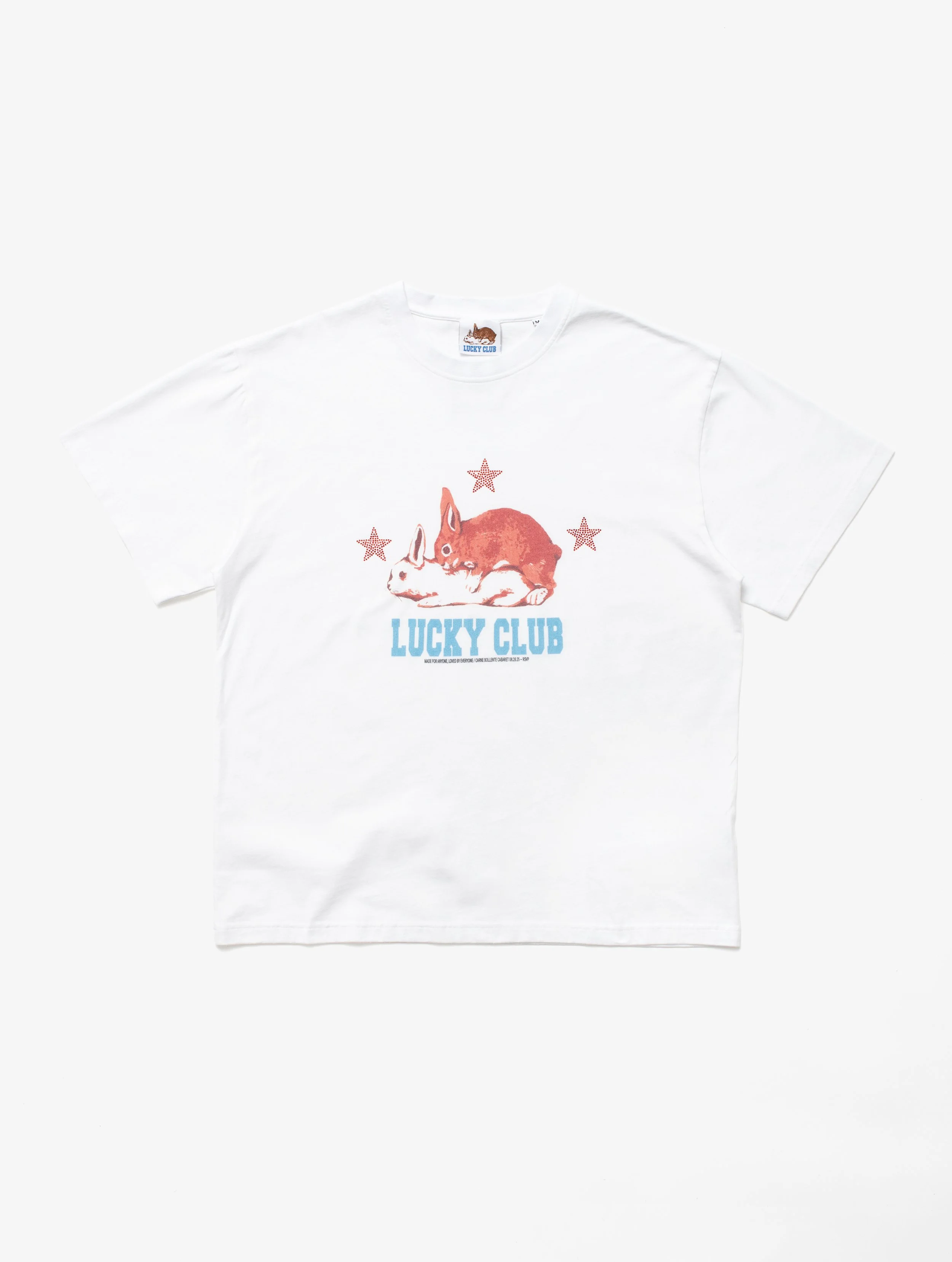 T-SHIRT LUCKY CLUB - Carne Bollente