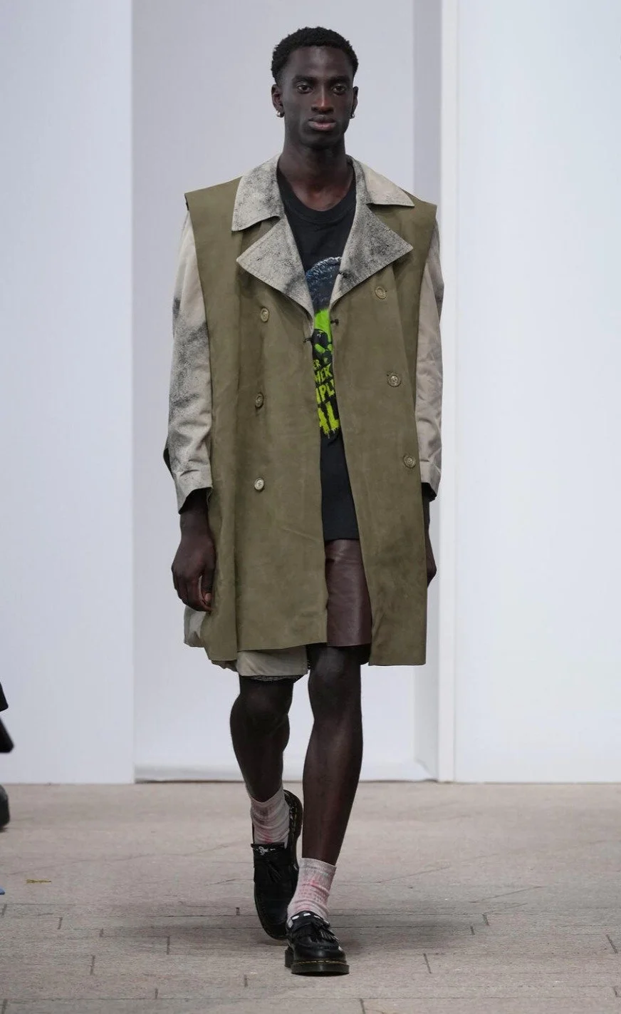 LAYERED TRENCH COAT - Simon Cracker