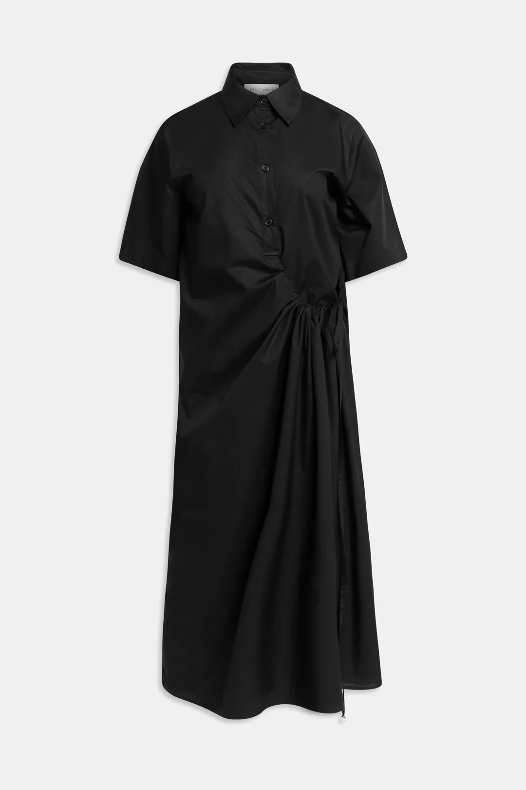 CHEMISIER COTTON DRESS - Weili Zheng