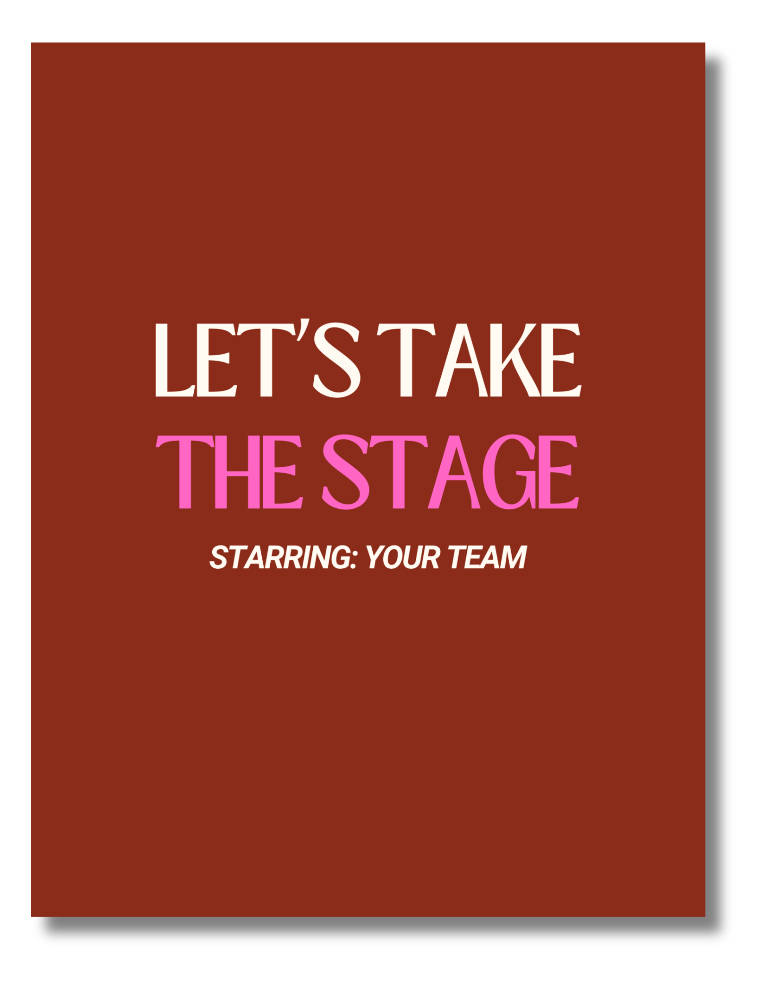 I'm Ready for my Close-Up