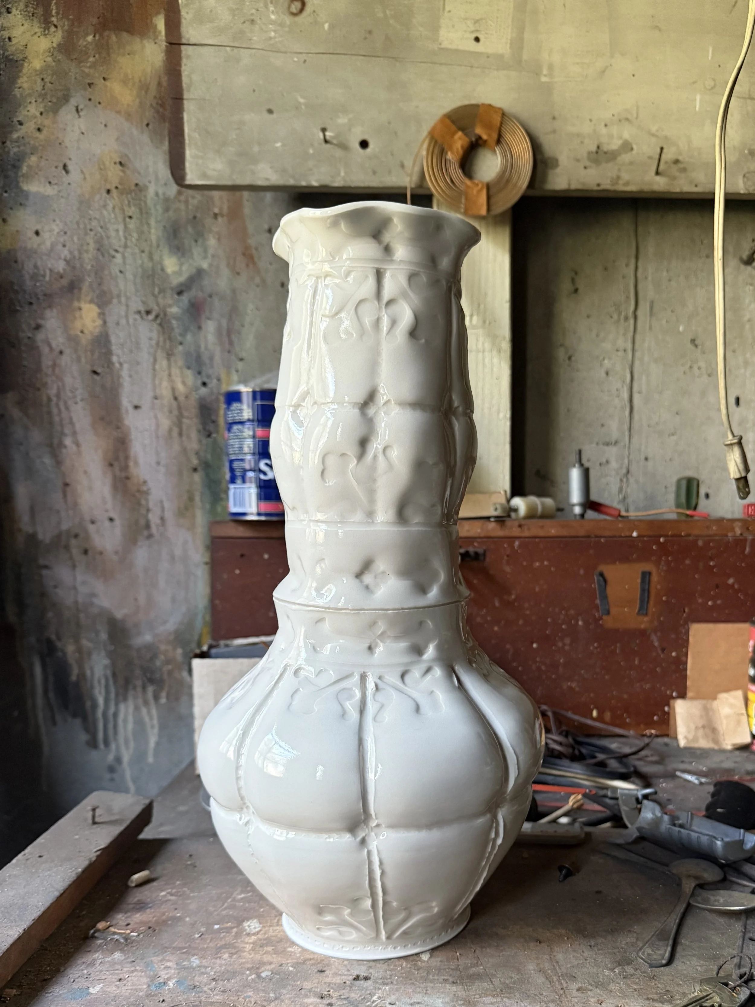 Stamped Vase