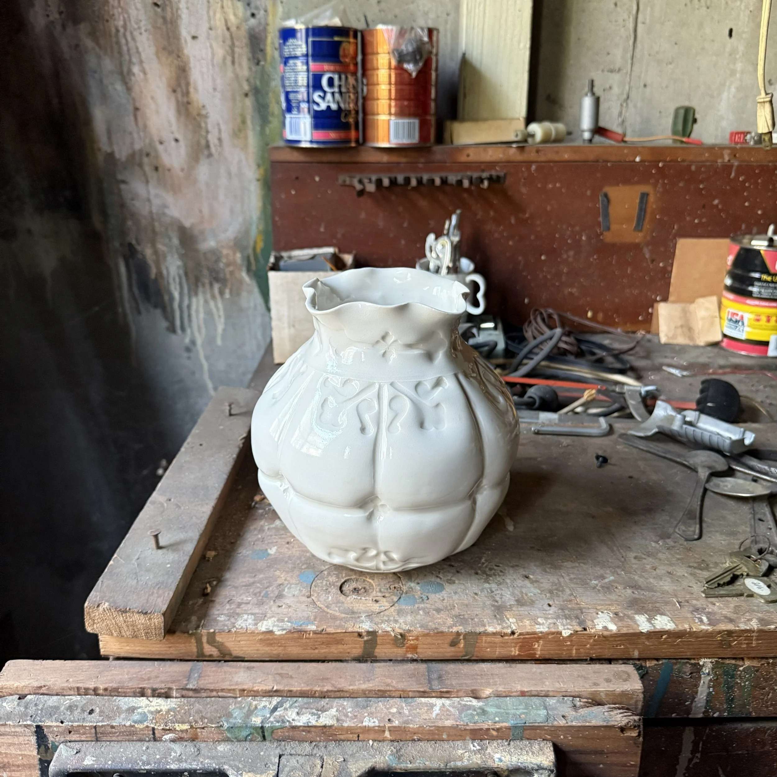 Stamped Vase