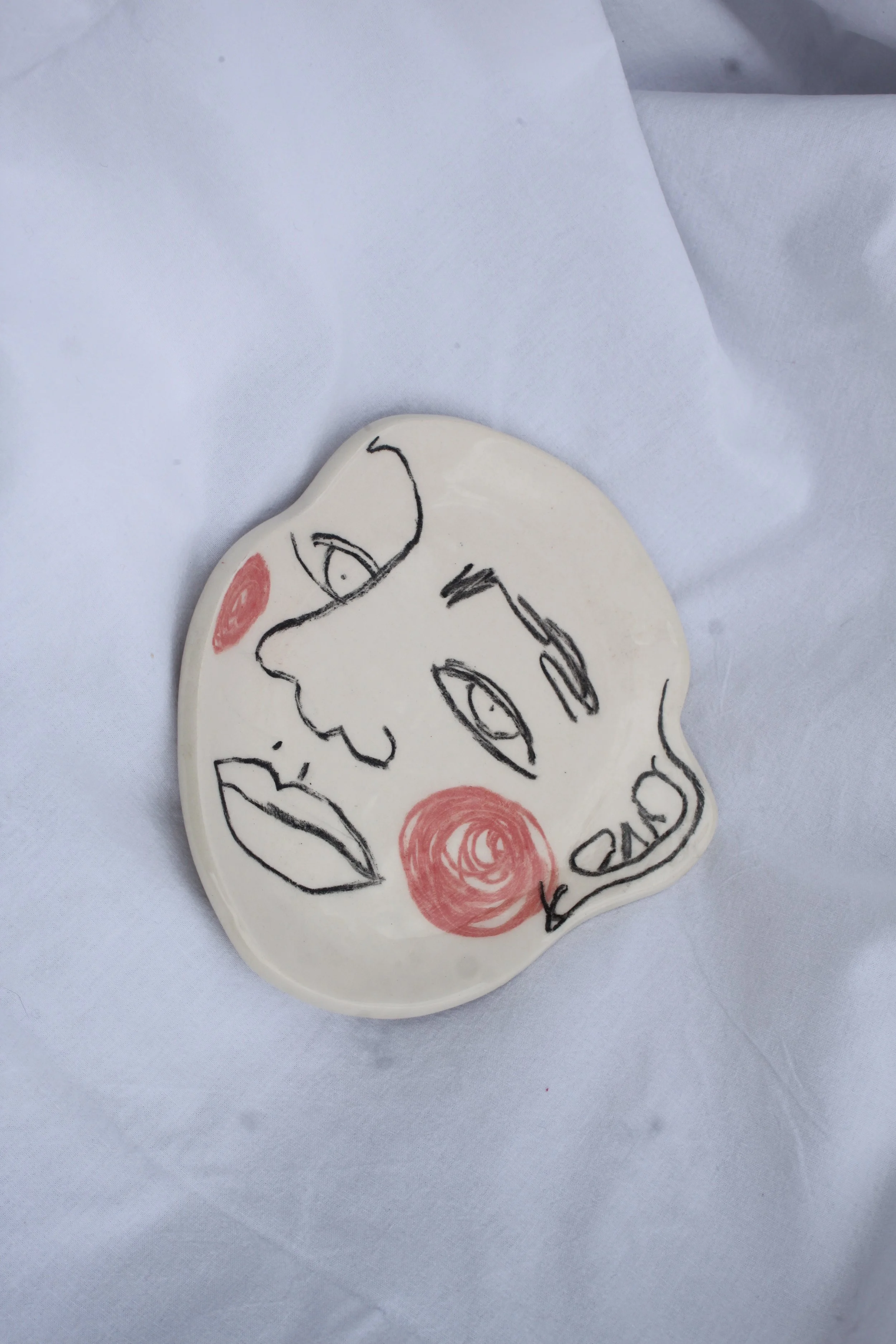 Ceramic Face by Raquel Terenas aka A Goiva