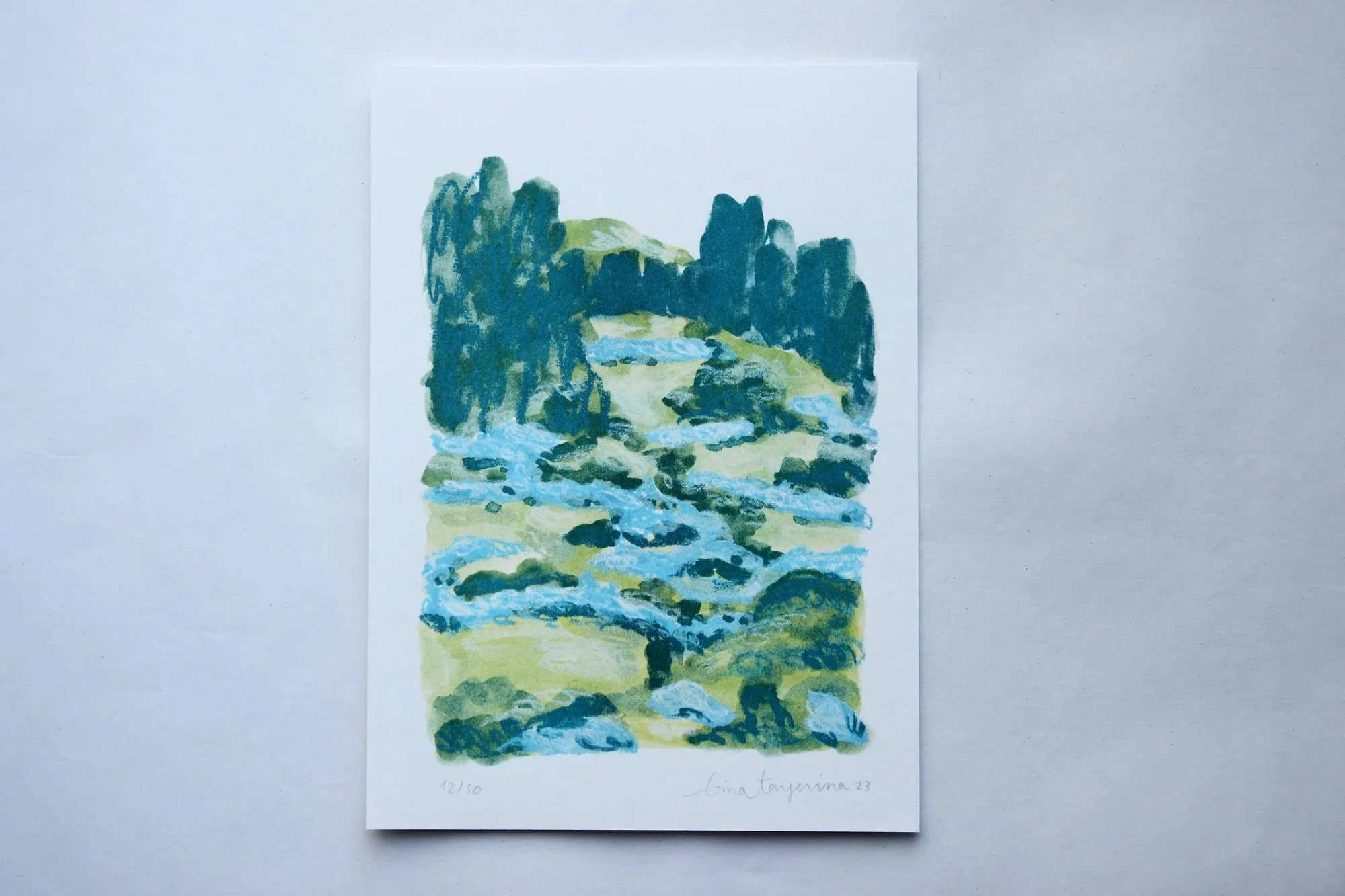 A5 Risograph - Bina Tangerina
