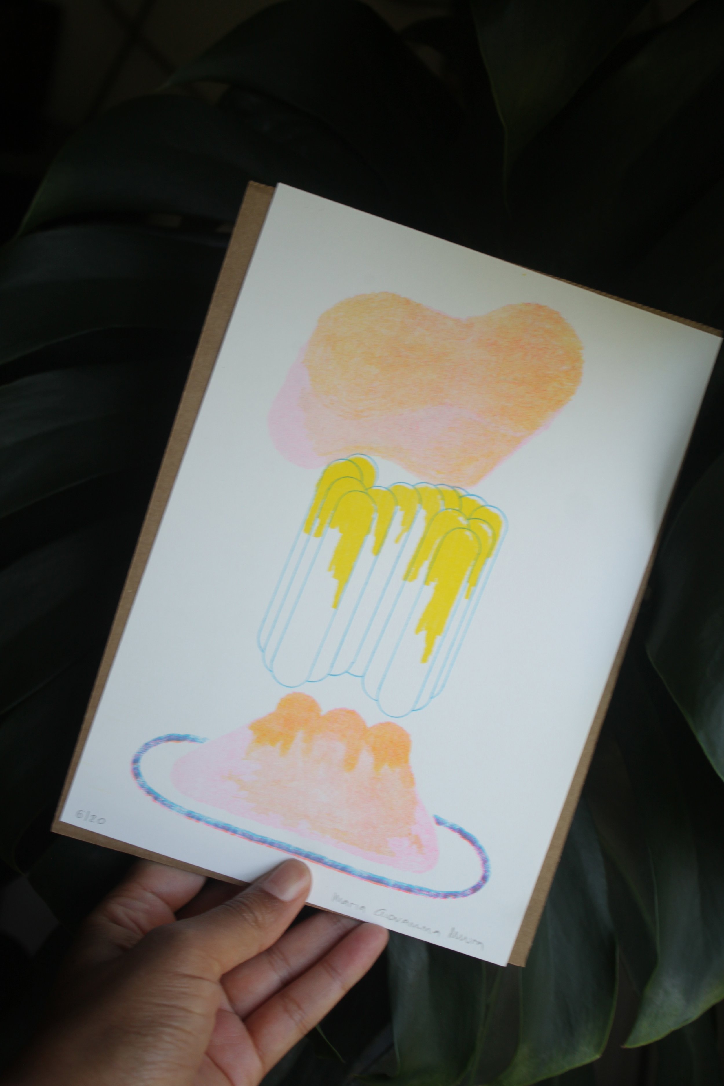 Risograph A5 - Maria Giovanna Mura